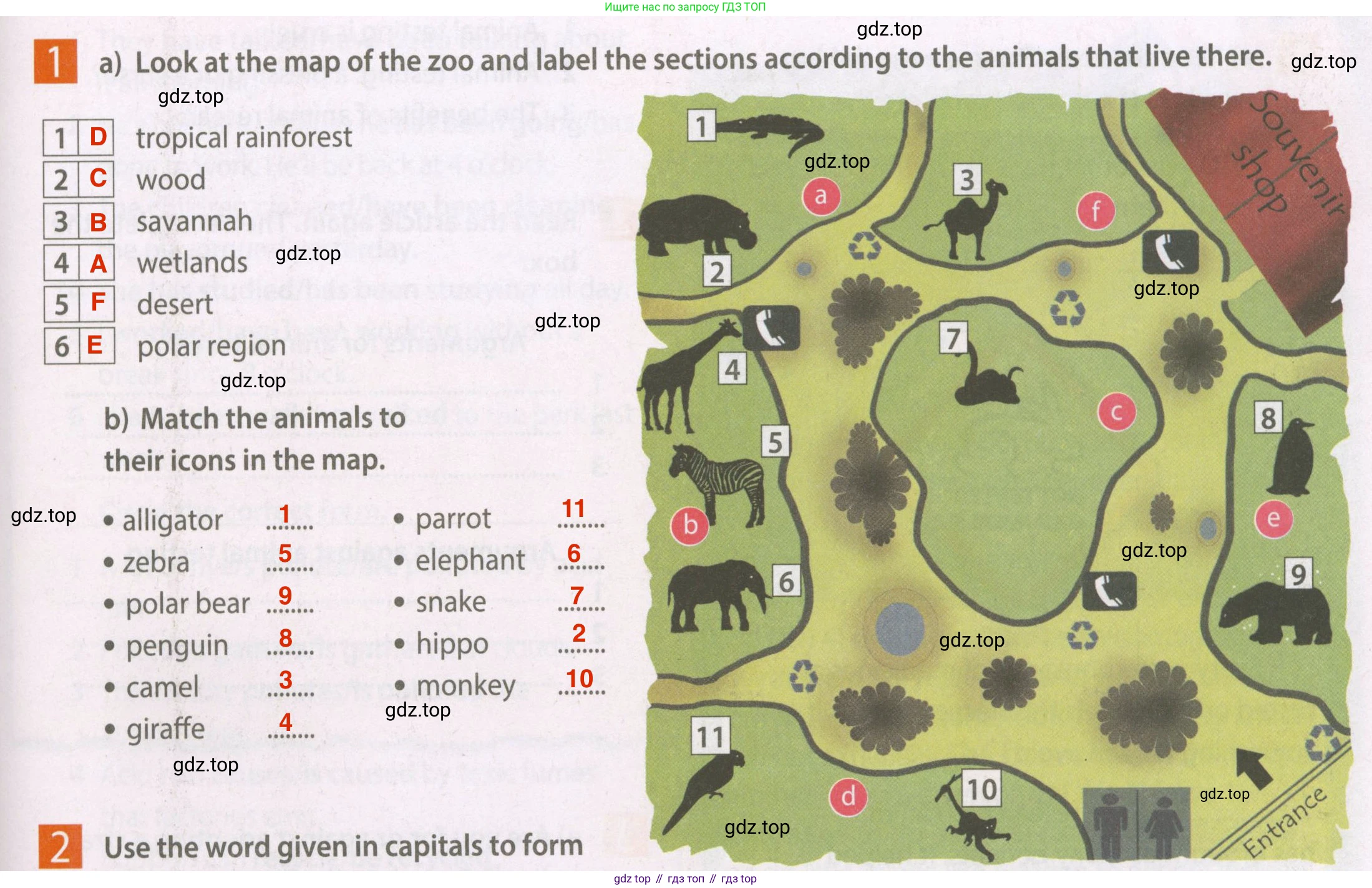 Английский язык (english), 7 класс Рабочая тетрадь (workbook), авторы: Ваулина Юлия Евгеньевна (Vaulina Julia), Дули Дженни (Dooley Jenny), Подоляко Ольга Евгеньевна (Podolyako Olga), Эванс Вирджиния (Evans Virginia), издательство Просвещение, Москва, 2023, красного цвета, страница 49, номер 1, Решение 2 (2023-2027)