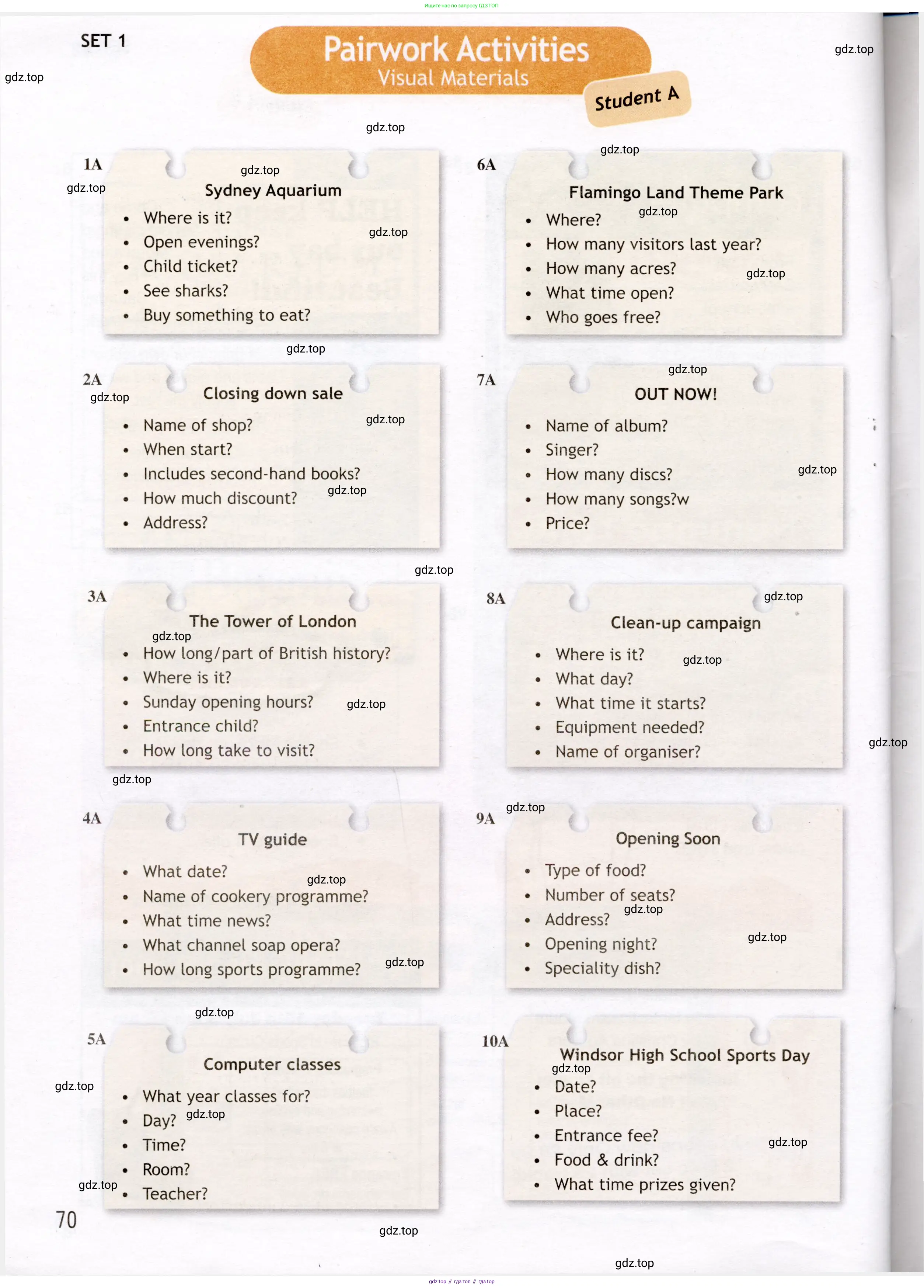 Английский язык (english), 7 класс Рабочая тетрадь (workbook), авторы: Ваулина Юлия Евгеньевна (Vaulina Julia), Дули Дженни (Dooley Jenny), Подоляко Ольга Евгеньевна (Podolyako Olga), Эванс Вирджиния (Evans Virginia), издательство Просвещение, Москва, 2023, красного цвета, страница 70