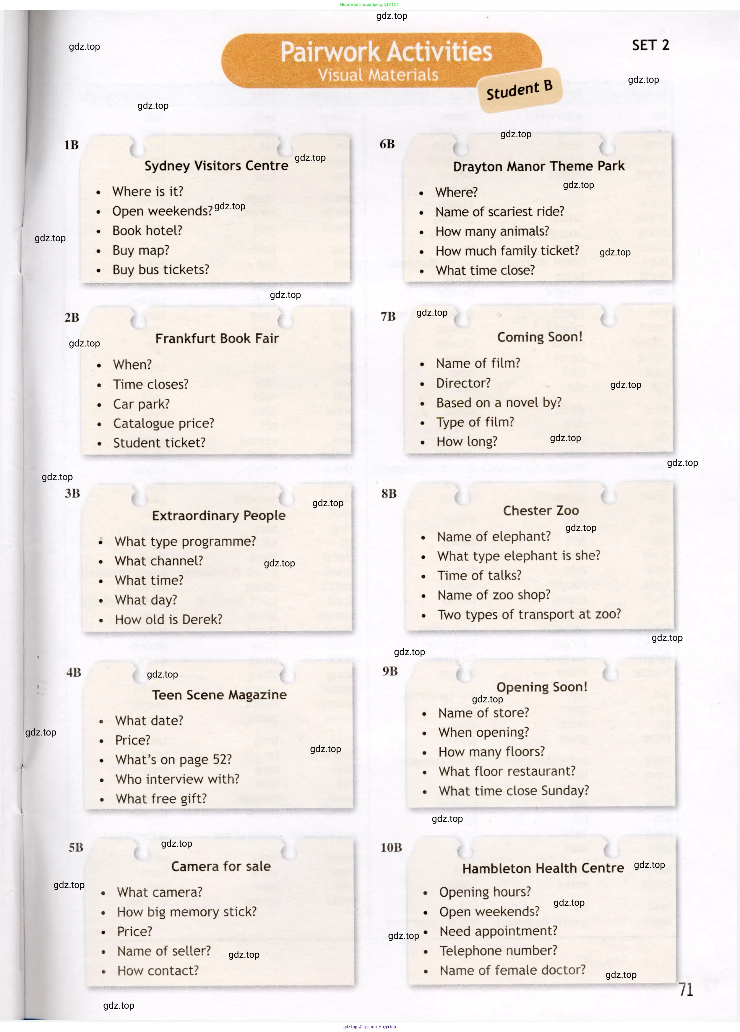 Английский язык (english), 7 класс Рабочая тетрадь (workbook), авторы: Ваулина Юлия Евгеньевна (Vaulina Julia), Дули Дженни (Dooley Jenny), Подоляко Ольга Евгеньевна (Podolyako Olga), Эванс Вирджиния (Evans Virginia), издательство Просвещение, Москва, 2023, красного цвета, страница 71