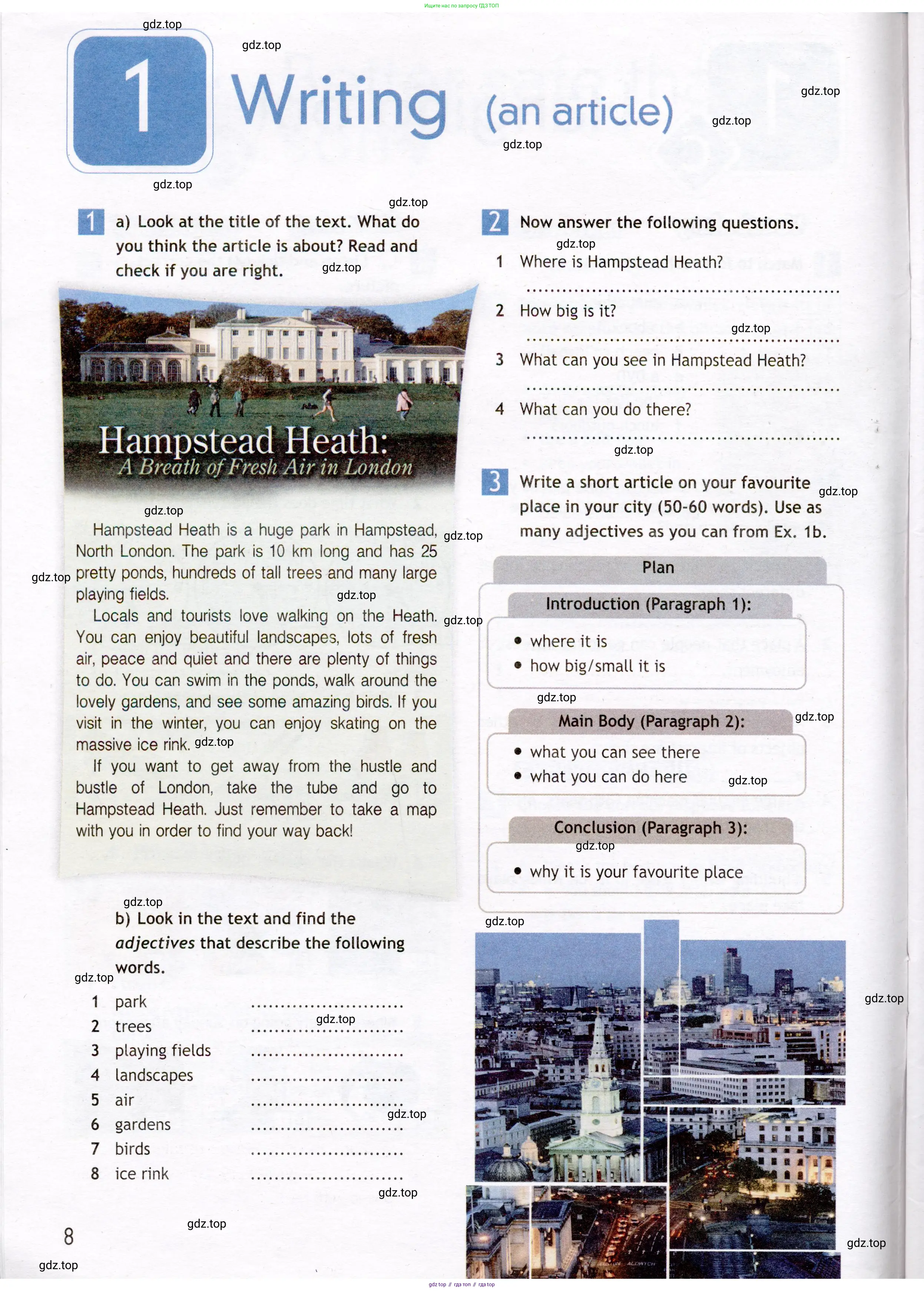 Английский язык (english), 7 класс Рабочая тетрадь (workbook), авторы: Ваулина Юлия Евгеньевна (Vaulina Julia), Дули Дженни (Dooley Jenny), Подоляко Ольга Евгеньевна (Podolyako Olga), Эванс Вирджиния (Evans Virginia), издательство Просвещение, Москва, 2023, красного цвета, страница 8