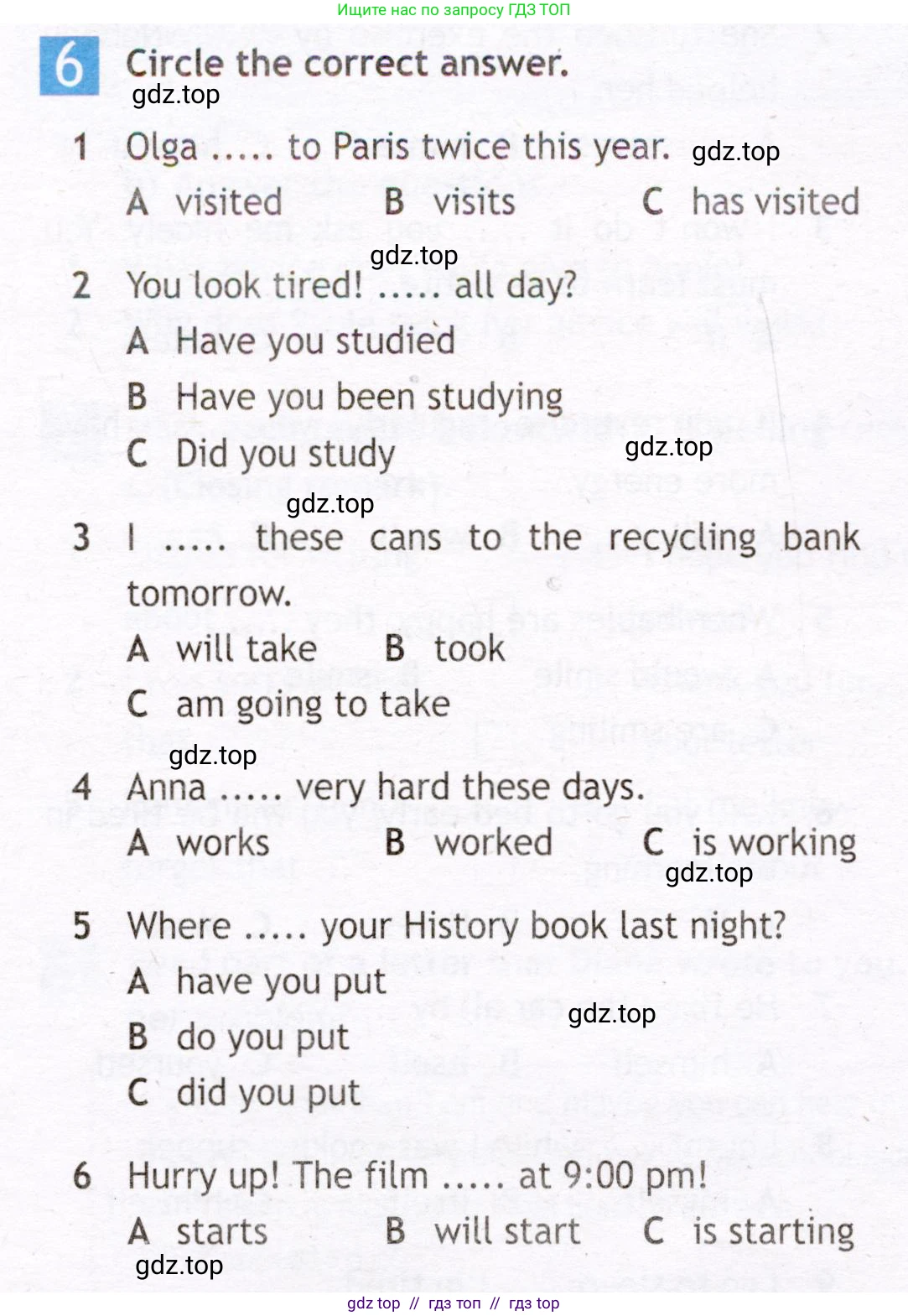 Английский язык (english), 7 класс Рабочая тетрадь (workbook), авторы: Ваулина Юлия Евгеньевна (Vaulina Julia), Дули Дженни (Dooley Jenny), Подоляко Ольга Евгеньевна (Podolyako Olga), Эванс Вирджиния (Evans Virginia), издательство Просвещение, Москва, 2023, красного цвета, страница 64, номер 6, Условие 2019-2022