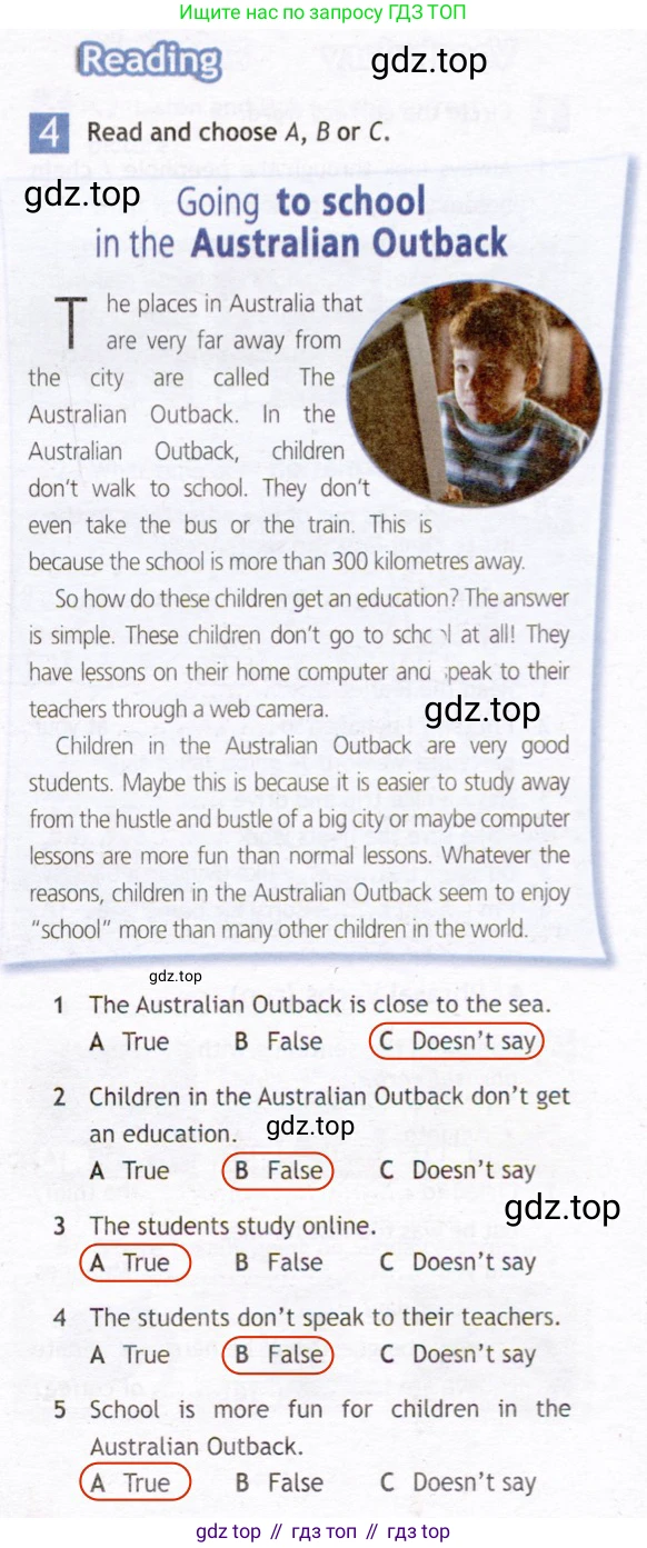 Английский язык (english), 7 класс Рабочая тетрадь (workbook), авторы: Ваулина Юлия Евгеньевна (Vaulina Julia), Дули Дженни (Dooley Jenny), Подоляко Ольга Евгеньевна (Podolyako Olga), Эванс Вирджиния (Evans Virginia), издательство Просвещение, Москва, 2023, красного цвета, страница 5, номер 4, Решение 2 (2019-2022)