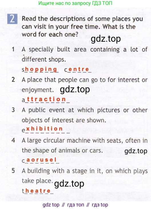 Английский язык (english), 7 класс Рабочая тетрадь (workbook), авторы: Ваулина Юлия Евгеньевна (Vaulina Julia), Дули Дженни (Dooley Jenny), Подоляко Ольга Евгеньевна (Podolyako Olga), Эванс Вирджиния (Evans Virginia), издательство Просвещение, Москва, 2023, красного цвета, страница 7, номер 2, Решение 2 (2019-2022)