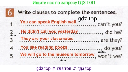 Английский язык (english), 7 класс Рабочая тетрадь (workbook), авторы: Ваулина Юлия Евгеньевна (Vaulina Julia), Дули Дженни (Dooley Jenny), Подоляко Ольга Евгеньевна (Podolyako Olga), Эванс Вирджиния (Evans Virginia), издательство Просвещение, Москва, 2023, красного цвета, страница 52, номер 6, Решение 2 (2019-2022)
