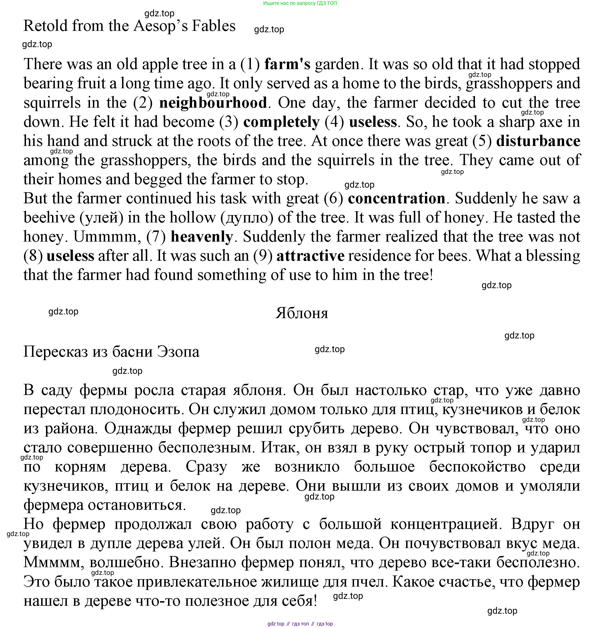ГДЗ Английский язык (english), 7 класс Тренировочные упражнения в формате ОГЭ (ГИА), авторы: Ваулина Юлия Евгеньевна (Vaulina Julia), Подоляко Ольга Евгеньевна (Podolyako Olga), издательство Просвещение, Москва, 2023, оранжевого цвета, страница 29, номер 7, Решение 1 (2023-2027) (продолжение 2)