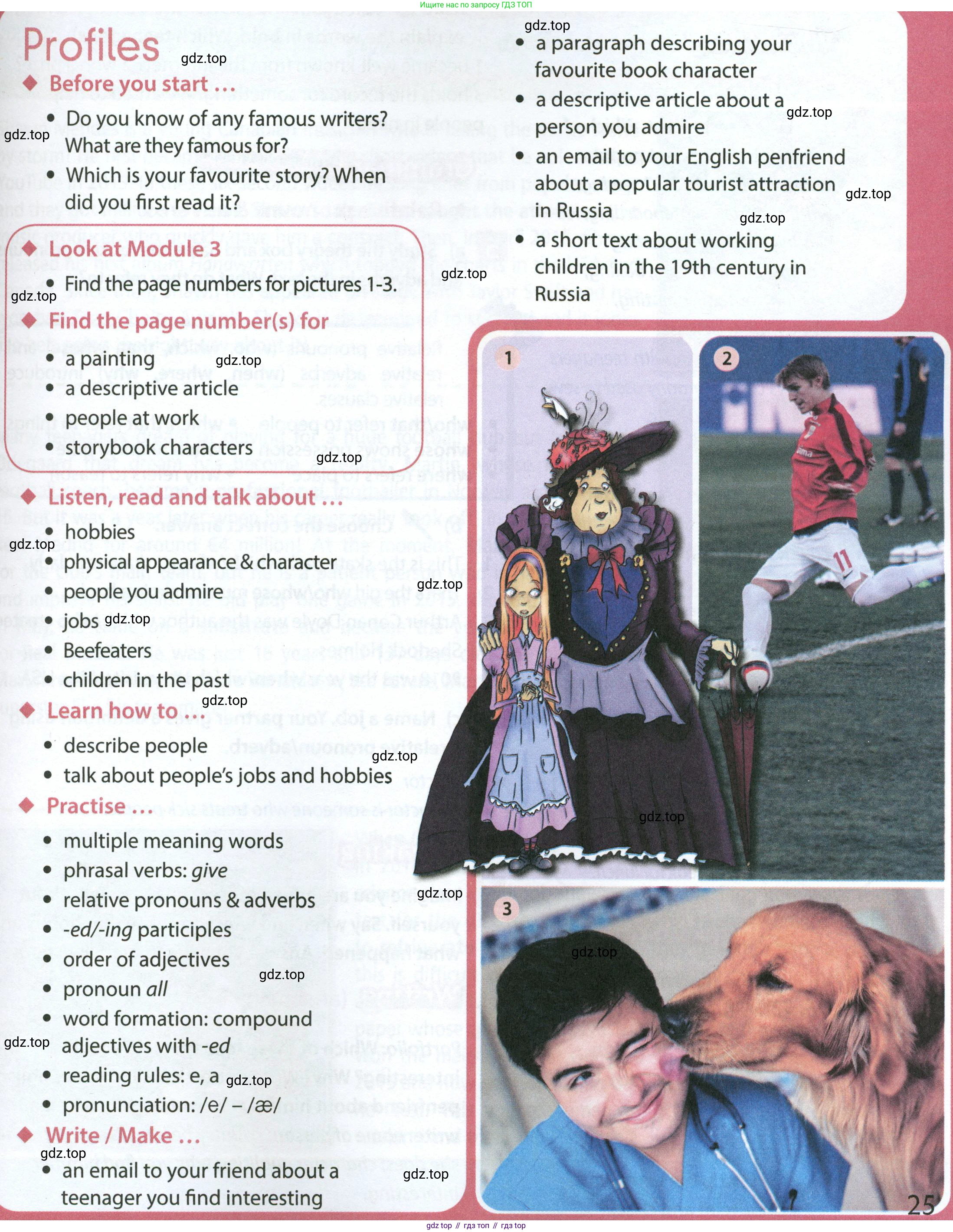Английский язык (english), 7 класс Учебник (Student's book), авторы: Ваулина Юлия Евгеньевна (Vaulina Julia), Дули Дженни (Dooley Jenny), Подоляко Ольга Евгеньевна (Podolyako Olga), Эванс Вирджиния (Evans Virginia), издательство Просвещение, Москва, 2023, красного цвета, страница 25, Условие 2023-2027