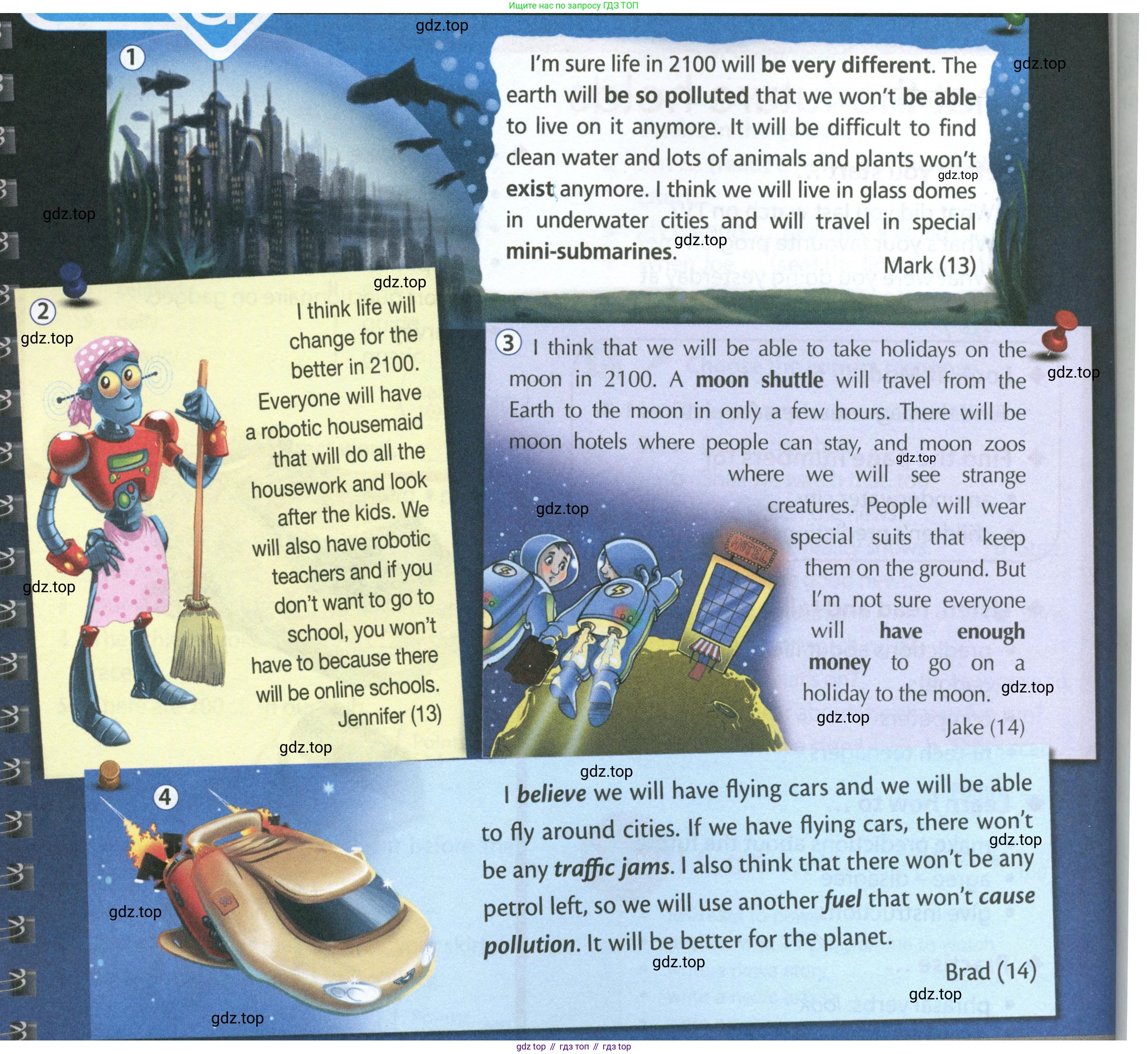 Английский язык (english), 7 класс Учебник (Student's book), авторы: Ваулина Юлия Евгеньевна (Vaulina Julia), Дули Дженни (Dooley Jenny), Подоляко Ольга Евгеньевна (Podolyako Olga), Эванс Вирджиния (Evans Virginia), издательство Просвещение, Москва, 2023, красного цвета, страница 46, номер 1, Условие 2023-2027 (продолжение 2)