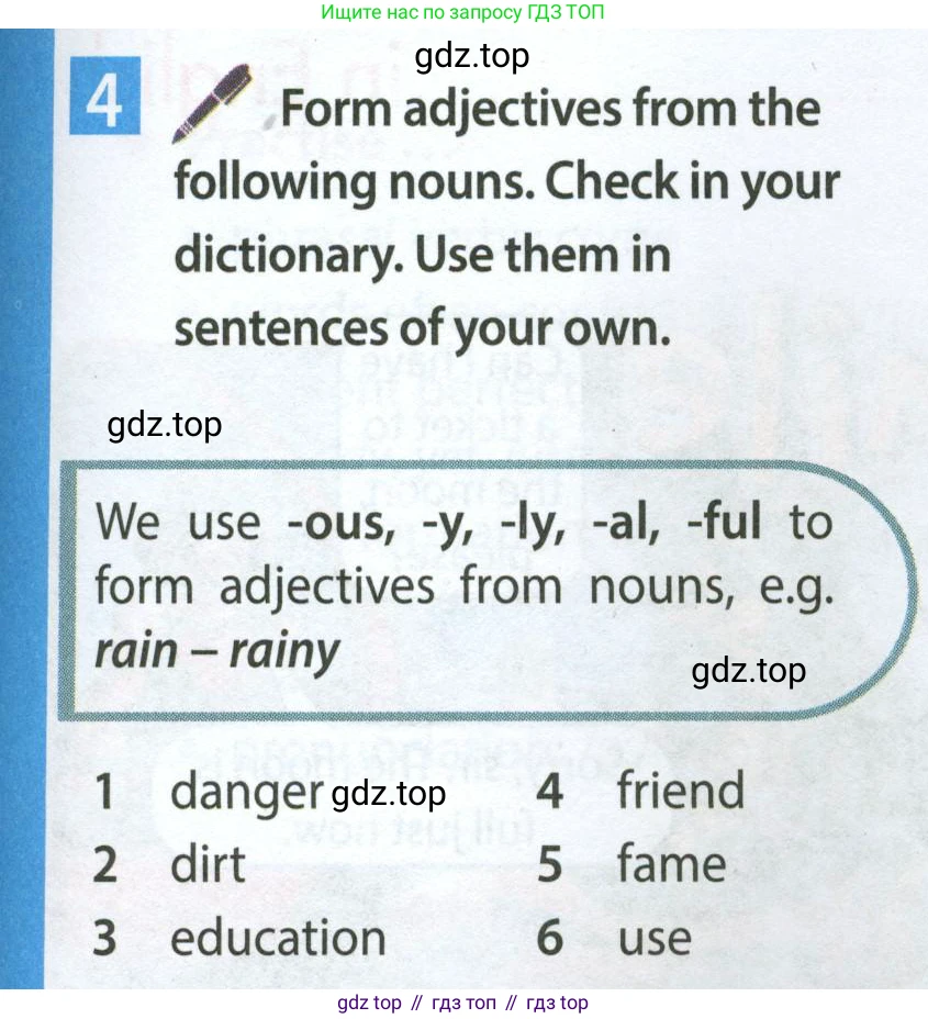 Английский язык (english), 7 класс Учебник (Student's book), авторы: Ваулина Юлия Евгеньевна (Vaulina Julia), Дули Дженни (Dooley Jenny), Подоляко Ольга Евгеньевна (Podolyako Olga), Эванс Вирджиния (Evans Virginia), издательство Просвещение, Москва, 2023, красного цвета, страница 53, номер 4, Условие 2023-2027