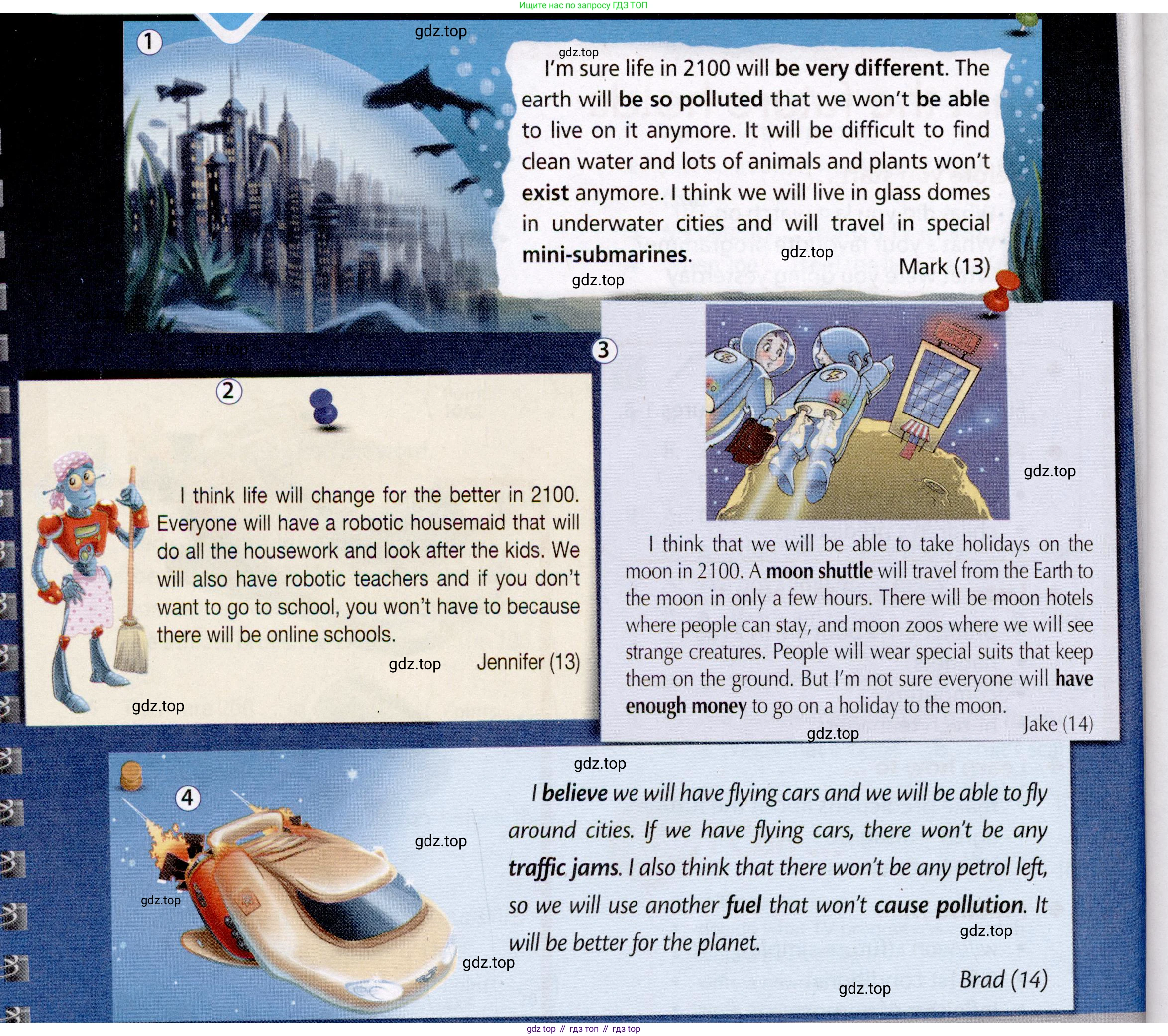 Английский язык (english), 7 класс Учебник (Student's book), авторы: Ваулина Юлия Евгеньевна (Vaulina Julia), Дули Дженни (Dooley Jenny), Подоляко Ольга Евгеньевна (Podolyako Olga), Эванс Вирджиния (Evans Virginia), издательство Просвещение, Москва, 2023, красного цвета, страница 46, номер 1, Условие 2019-2022 (продолжение 2)