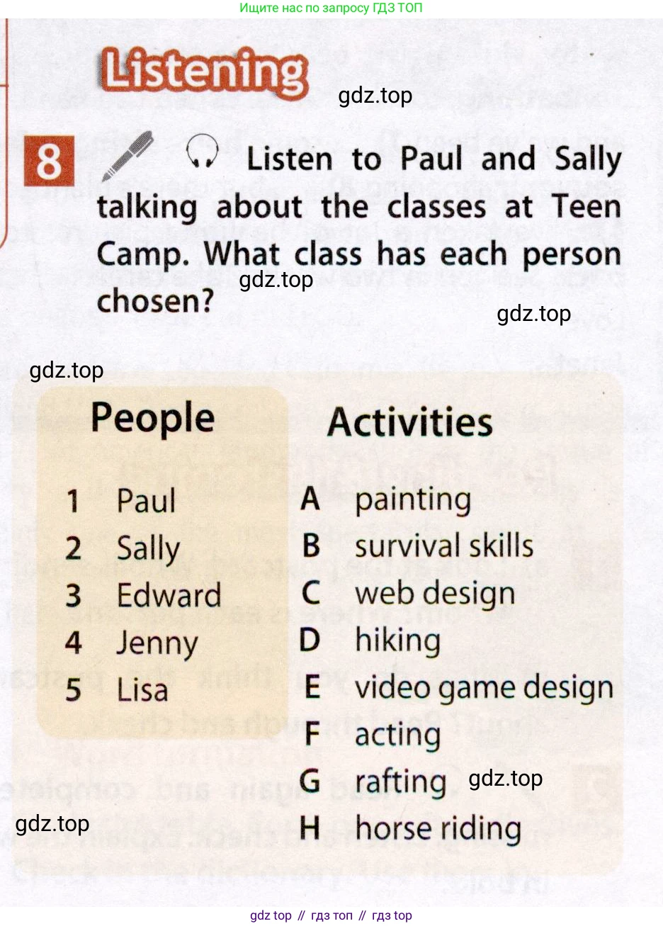 Английский язык (english), 7 класс Учебник (Student's book), авторы: Ваулина Юлия Евгеньевна (Vaulina Julia), Дули Дженни (Dooley Jenny), Подоляко Ольга Евгеньевна (Podolyako Olga), Эванс Вирджиния (Evans Virginia), издательство Просвещение, Москва, 2023, красного цвета, страница 59, номер 8, Условие 2019-2022