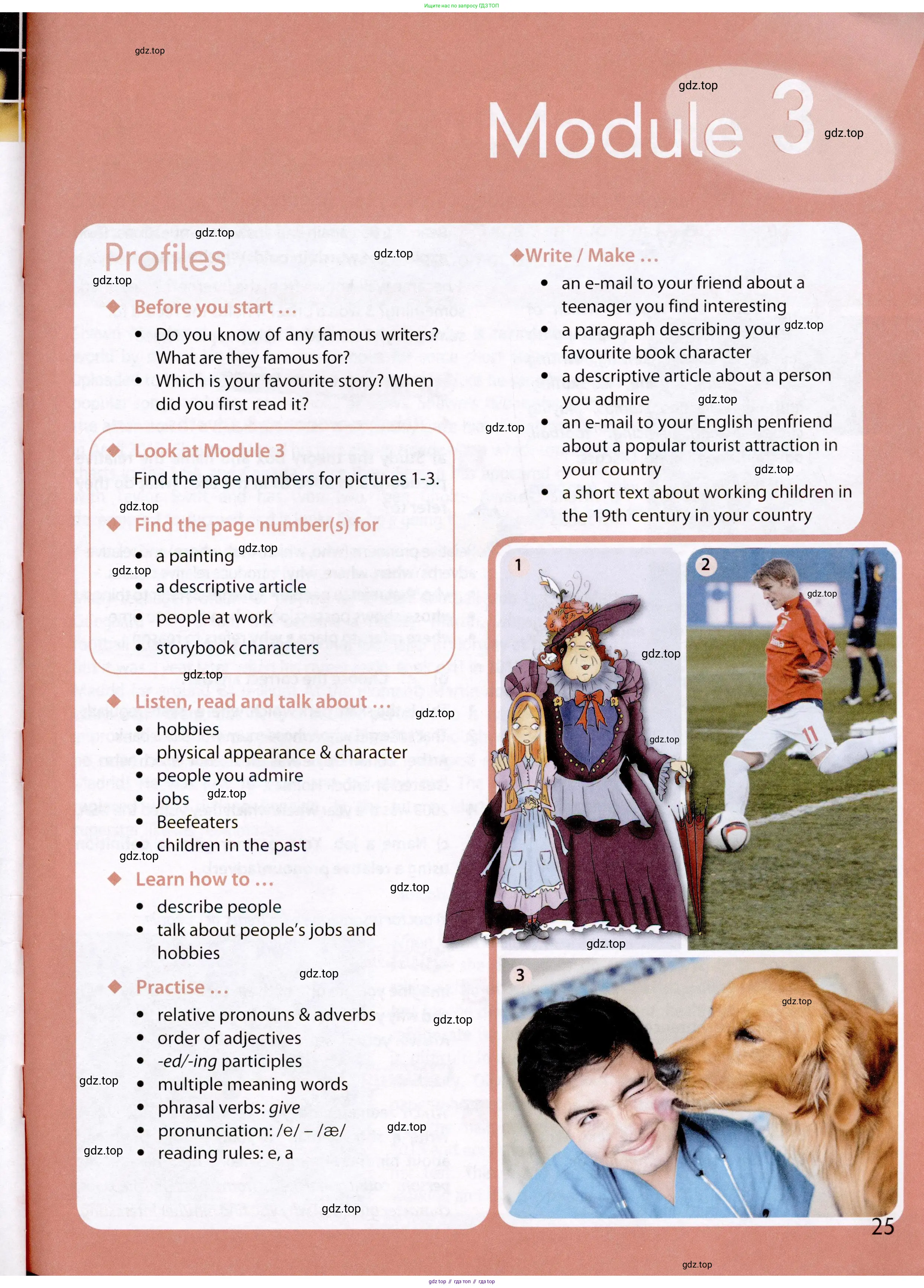 Английский язык (english), 7 класс Учебник (Student's book), авторы: Ваулина Юлия Евгеньевна (Vaulina Julia), Дули Дженни (Dooley Jenny), Подоляко Ольга Евгеньевна (Podolyako Olga), Эванс Вирджиния (Evans Virginia), издательство Просвещение, Москва, 2023, красного цвета, страница 25