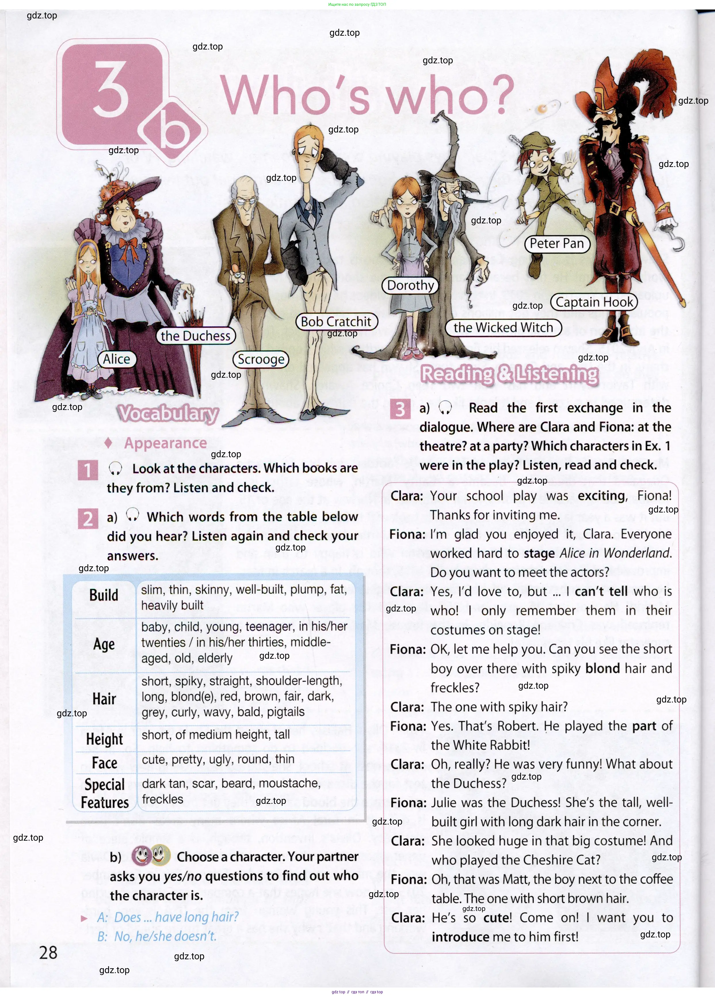Английский язык (english), 7 класс Учебник (Student's book), авторы: Ваулина Юлия Евгеньевна (Vaulina Julia), Дули Дженни (Dooley Jenny), Подоляко Ольга Евгеньевна (Podolyako Olga), Эванс Вирджиния (Evans Virginia), издательство Просвещение, Москва, 2023, красного цвета, страница 28