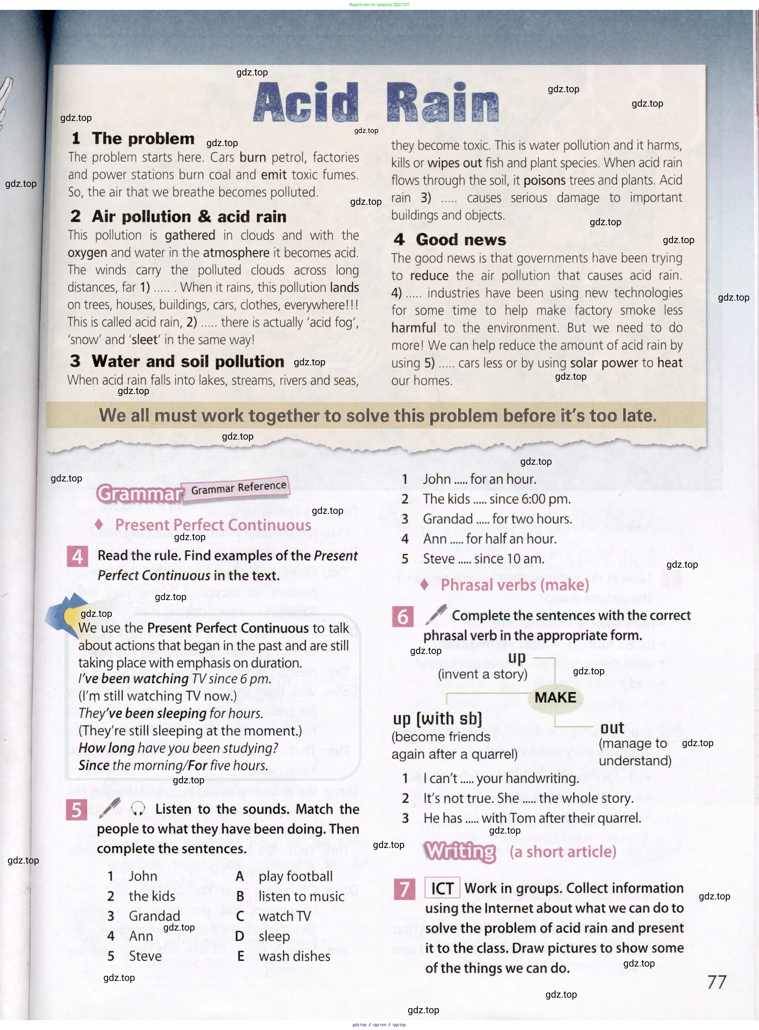 Английский язык (english), 7 класс Учебник (Student's book), авторы: Ваулина Юлия Евгеньевна (Vaulina Julia), Дули Дженни (Dooley Jenny), Подоляко Ольга Евгеньевна (Podolyako Olga), Эванс Вирджиния (Evans Virginia), издательство Просвещение, Москва, 2023, красного цвета, страница 77