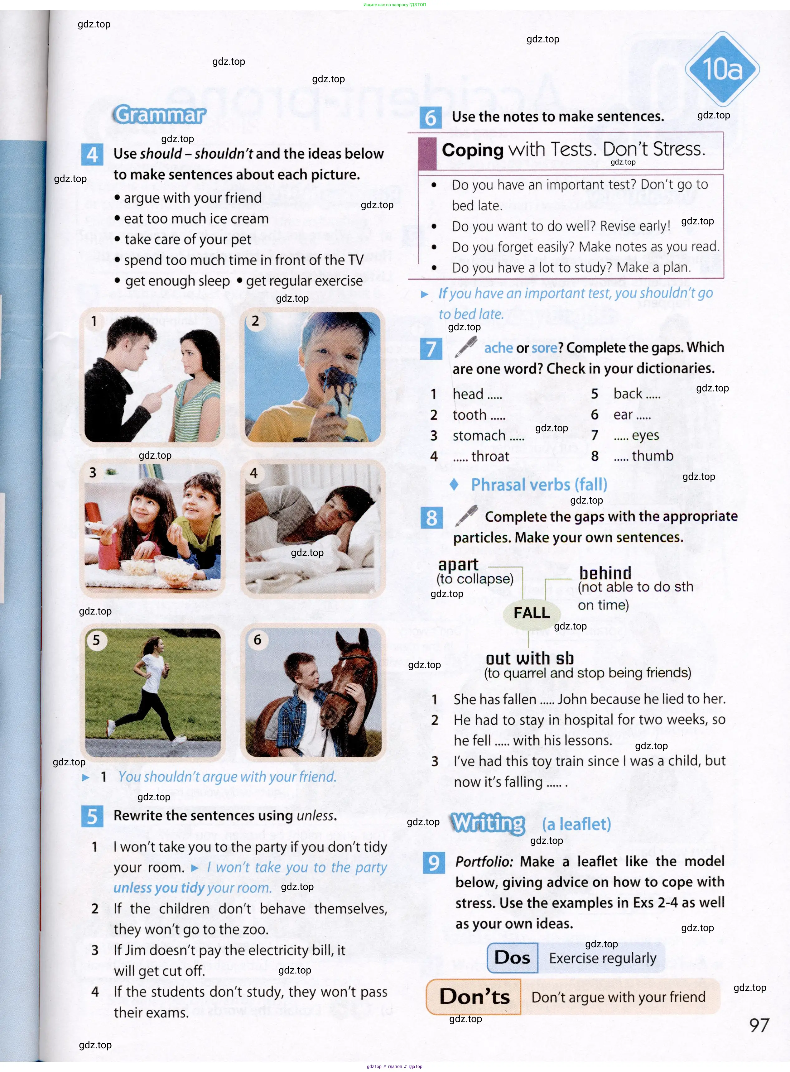 Английский язык (english), 7 класс Учебник (Student's book), авторы: Ваулина Юлия Евгеньевна (Vaulina Julia), Дули Дженни (Dooley Jenny), Подоляко Ольга Евгеньевна (Podolyako Olga), Эванс Вирджиния (Evans Virginia), издательство Просвещение, Москва, 2023, красного цвета, страница 97