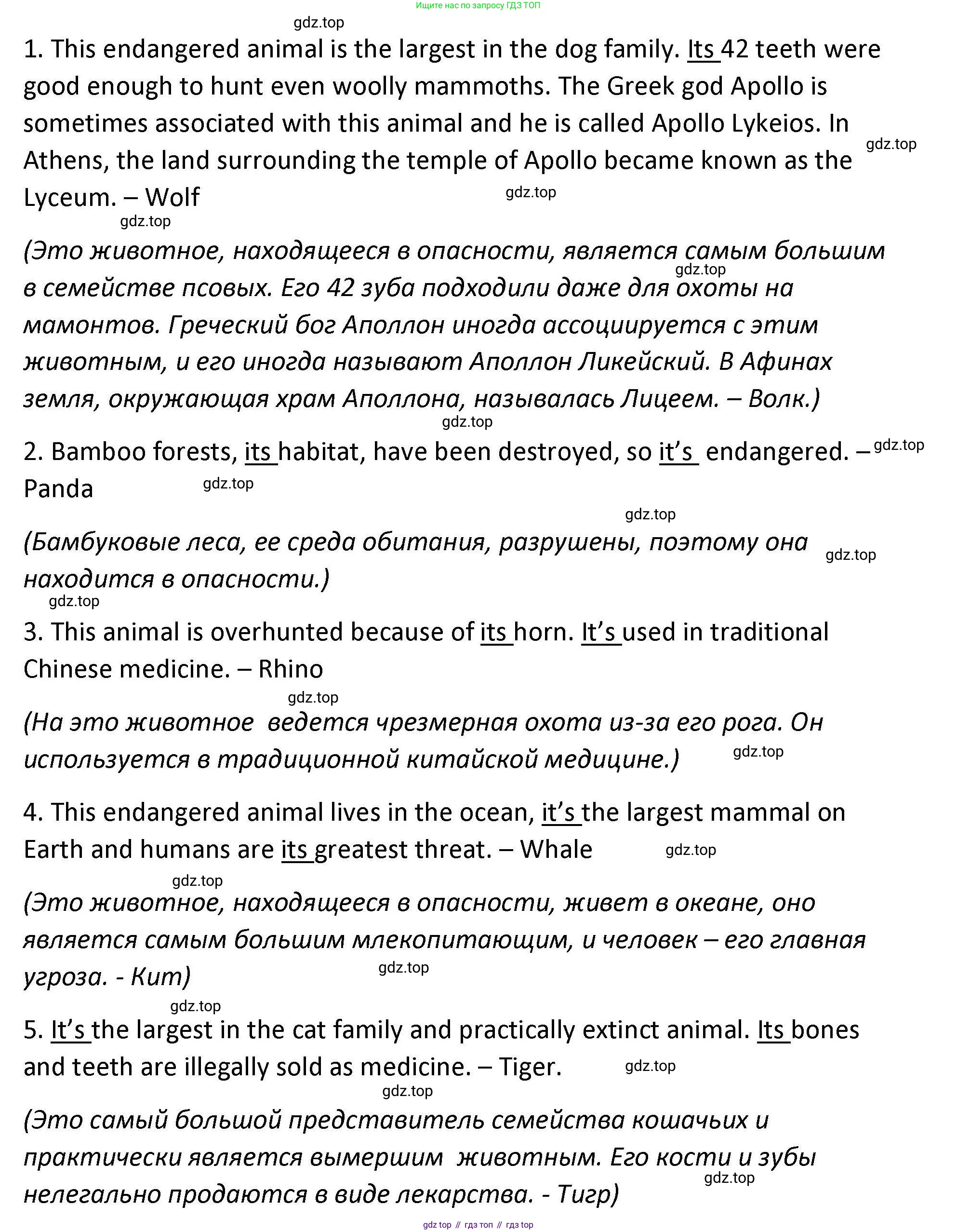 Английский язык (english), 7 класс Практикум, авторы: Вербицкая Мария Валерьевна (Verbitskaya Maria), Лубина Елена Назимовна (Lubina Elena), издательство Просвещение, Москва, 2020, страница 26, номер 10, Решение (продолжение 2)
