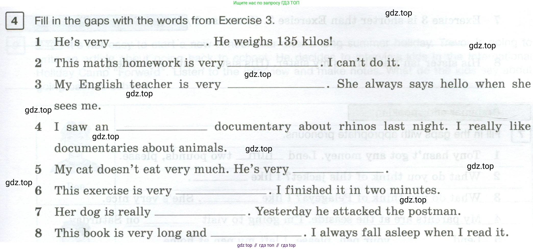 Английский язык (english), 7 класс Рабочая тетрадь (workbook), авторы: Вербицкая Мария Валерьевна (Verbitskaya Maria), Гаярделли Мариса (Gaiardelli Marisa ), Редли Пауль (Radley Paul), Миндрул Ольга Сергеевна (Mindrul Olga), издательство Просвещение, Москва, 2021, белого цвета, страница 5, номер 4, Условие