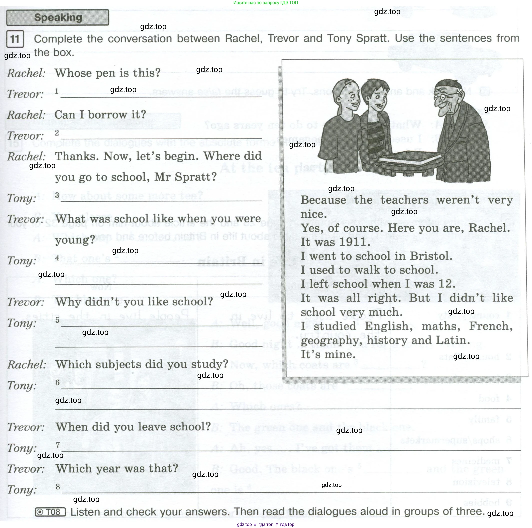 Английский язык (english), 7 класс Рабочая тетрадь (workbook), авторы: Вербицкая Мария Валерьевна (Verbitskaya Maria), Гаярделли Мариса (Gaiardelli Marisa ), Редли Пауль (Radley Paul), Миндрул Ольга Сергеевна (Mindrul Olga), издательство Просвещение, Москва, 2021, белого цвета, страница 19, номер 11, Условие