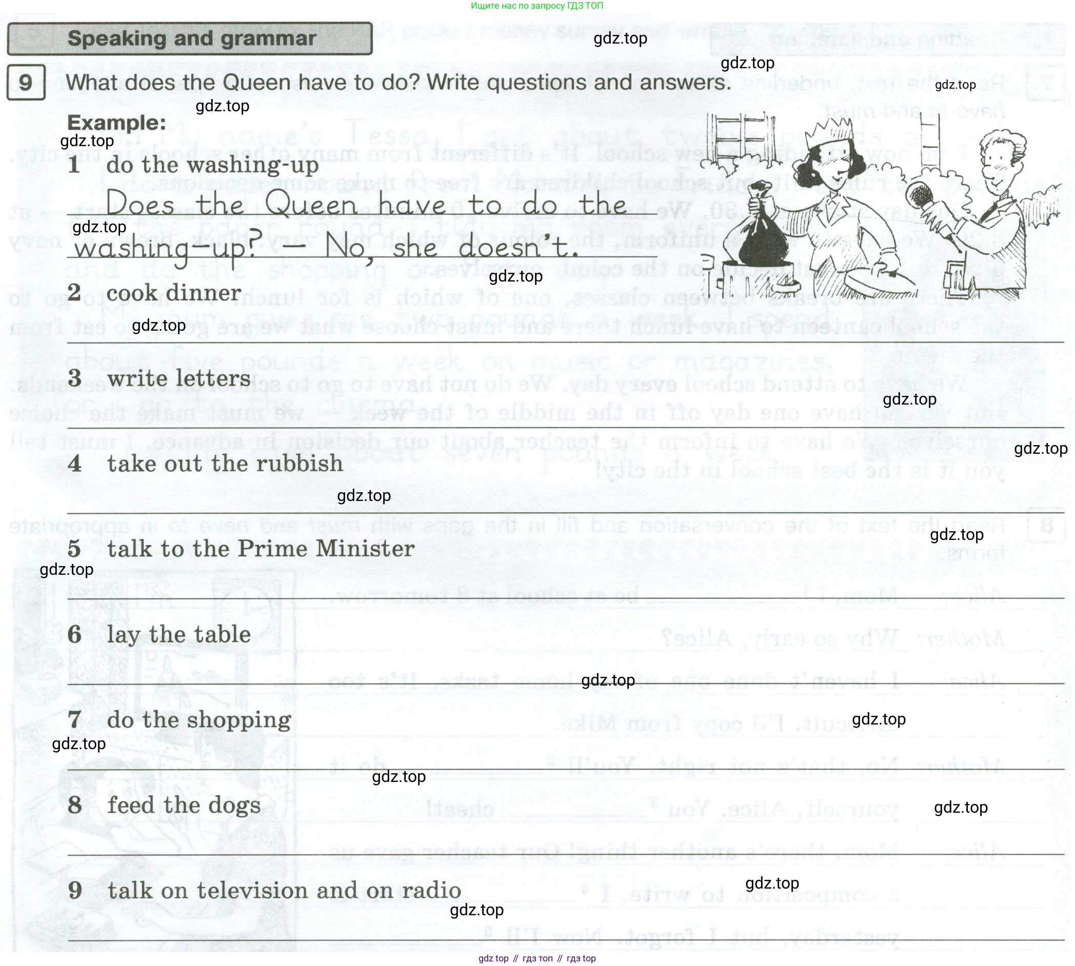 Английский язык (english), 7 класс Рабочая тетрадь (workbook), авторы: Вербицкая Мария Валерьевна (Verbitskaya Maria), Гаярделли Мариса (Gaiardelli Marisa ), Редли Пауль (Radley Paul), Миндрул Ольга Сергеевна (Mindrul Olga), издательство Просвещение, Москва, 2021, белого цвета, страница 50, номер 9, Условие