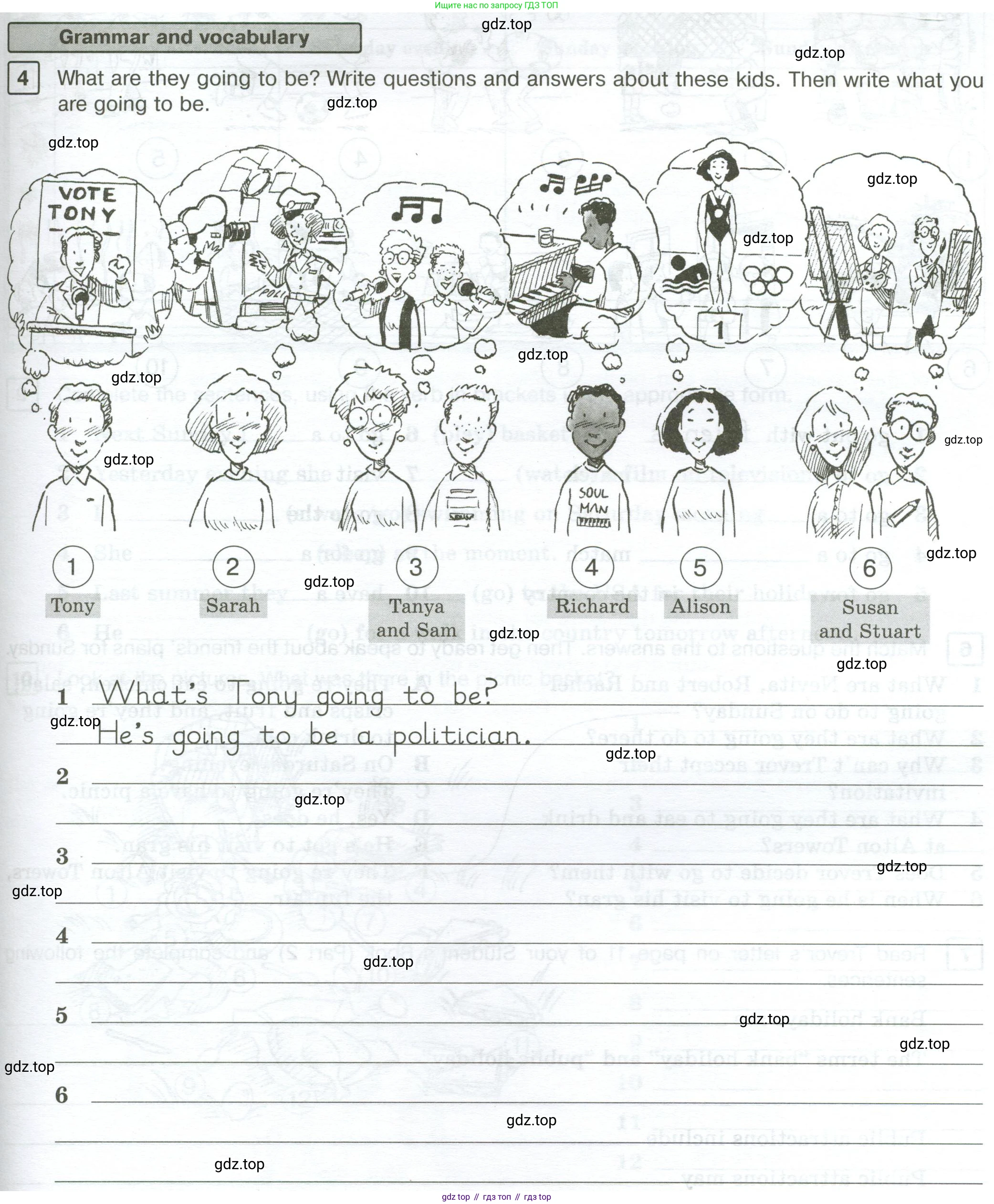 Английский язык (english), 7 класс Рабочая тетрадь (workbook), авторы: Вербицкая Мария Валерьевна (Verbitskaya Maria), Гаярделли Мариса (Gaiardelli Marisa ), Редли Пауль (Radley Paul), Миндрул Ольга Сергеевна (Mindrul Olga), издательство Просвещение, Москва, 2021, белого цвета, страница 61, номер 4, Условие