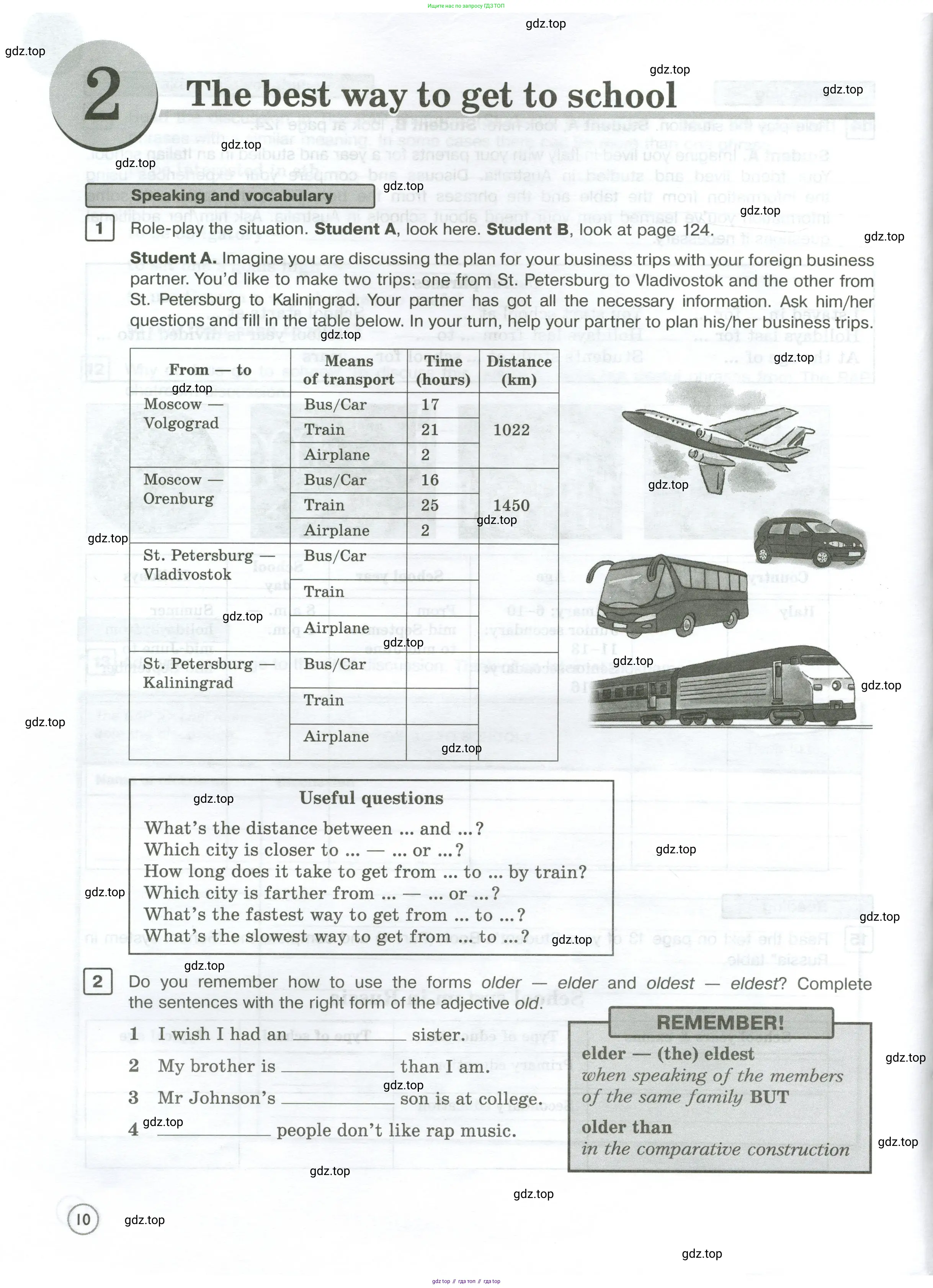 Английский язык (english), 7 класс Рабочая тетрадь (workbook), авторы: Вербицкая Мария Валерьевна (Verbitskaya Maria), Гаярделли Мариса (Gaiardelli Marisa ), Редли Пауль (Radley Paul), Миндрул Ольга Сергеевна (Mindrul Olga), издательство Просвещение, Москва, 2021, белого цвета, страница 10