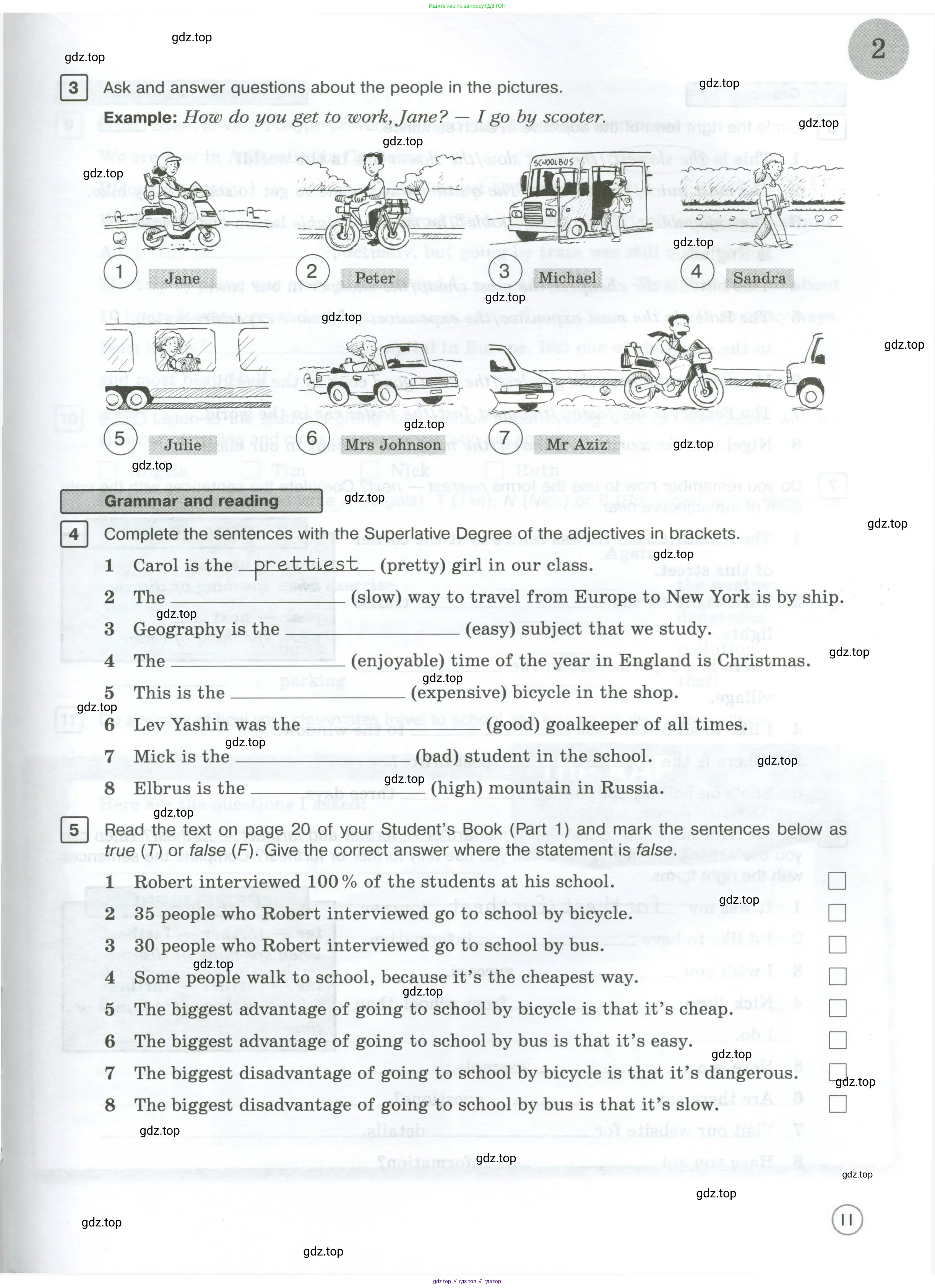 Английский язык (english), 7 класс Рабочая тетрадь (workbook), авторы: Вербицкая Мария Валерьевна (Verbitskaya Maria), Гаярделли Мариса (Gaiardelli Marisa ), Редли Пауль (Radley Paul), Миндрул Ольга Сергеевна (Mindrul Olga), издательство Просвещение, Москва, 2021, белого цвета, страница 11