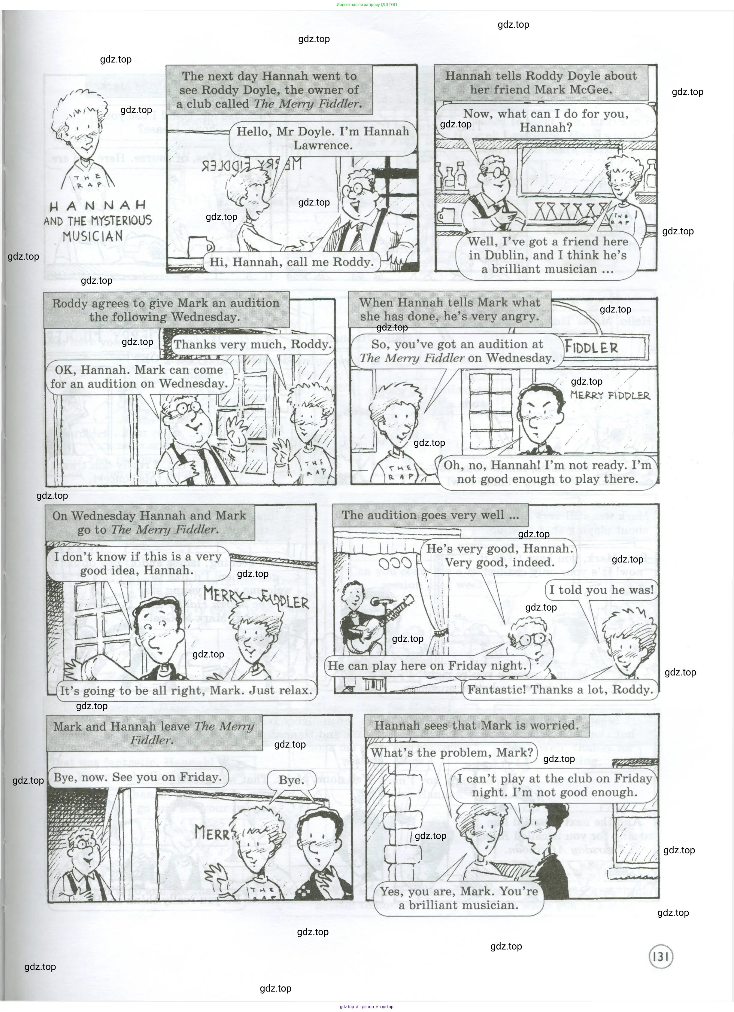 Английский язык (english), 7 класс Рабочая тетрадь (workbook), авторы: Вербицкая Мария Валерьевна (Verbitskaya Maria), Гаярделли Мариса (Gaiardelli Marisa ), Редли Пауль (Radley Paul), Миндрул Ольга Сергеевна (Mindrul Olga), издательство Просвещение, Москва, 2021, белого цвета, страница 131