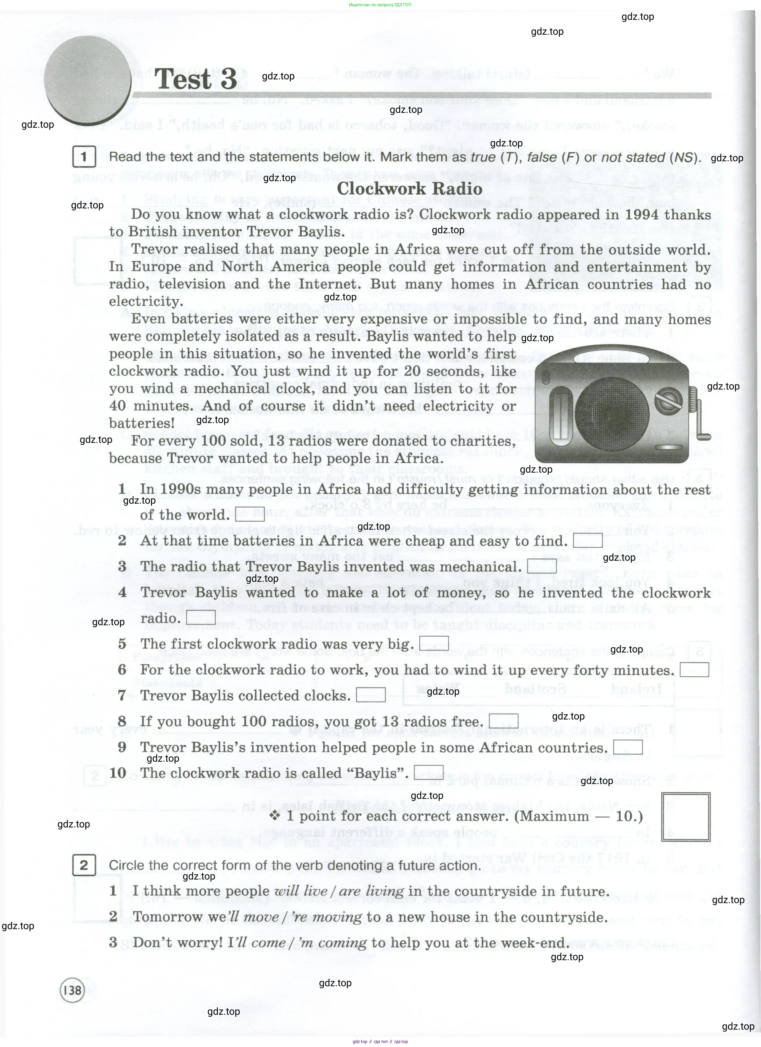 Английский язык (english), 7 класс Рабочая тетрадь (workbook), авторы: Вербицкая Мария Валерьевна (Verbitskaya Maria), Гаярделли Мариса (Gaiardelli Marisa ), Редли Пауль (Radley Paul), Миндрул Ольга Сергеевна (Mindrul Olga), издательство Просвещение, Москва, 2021, белого цвета, страница 138