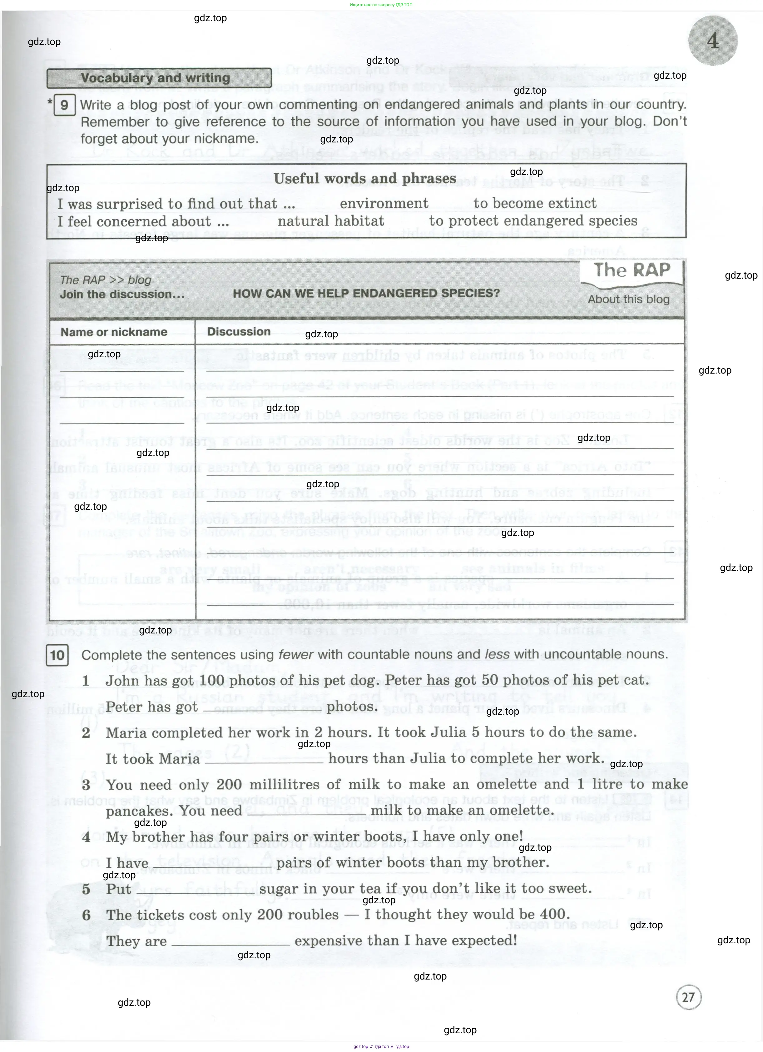 Английский язык (english), 7 класс Рабочая тетрадь (workbook), авторы: Вербицкая Мария Валерьевна (Verbitskaya Maria), Гаярделли Мариса (Gaiardelli Marisa ), Редли Пауль (Radley Paul), Миндрул Ольга Сергеевна (Mindrul Olga), издательство Просвещение, Москва, 2021, белого цвета, страница 27