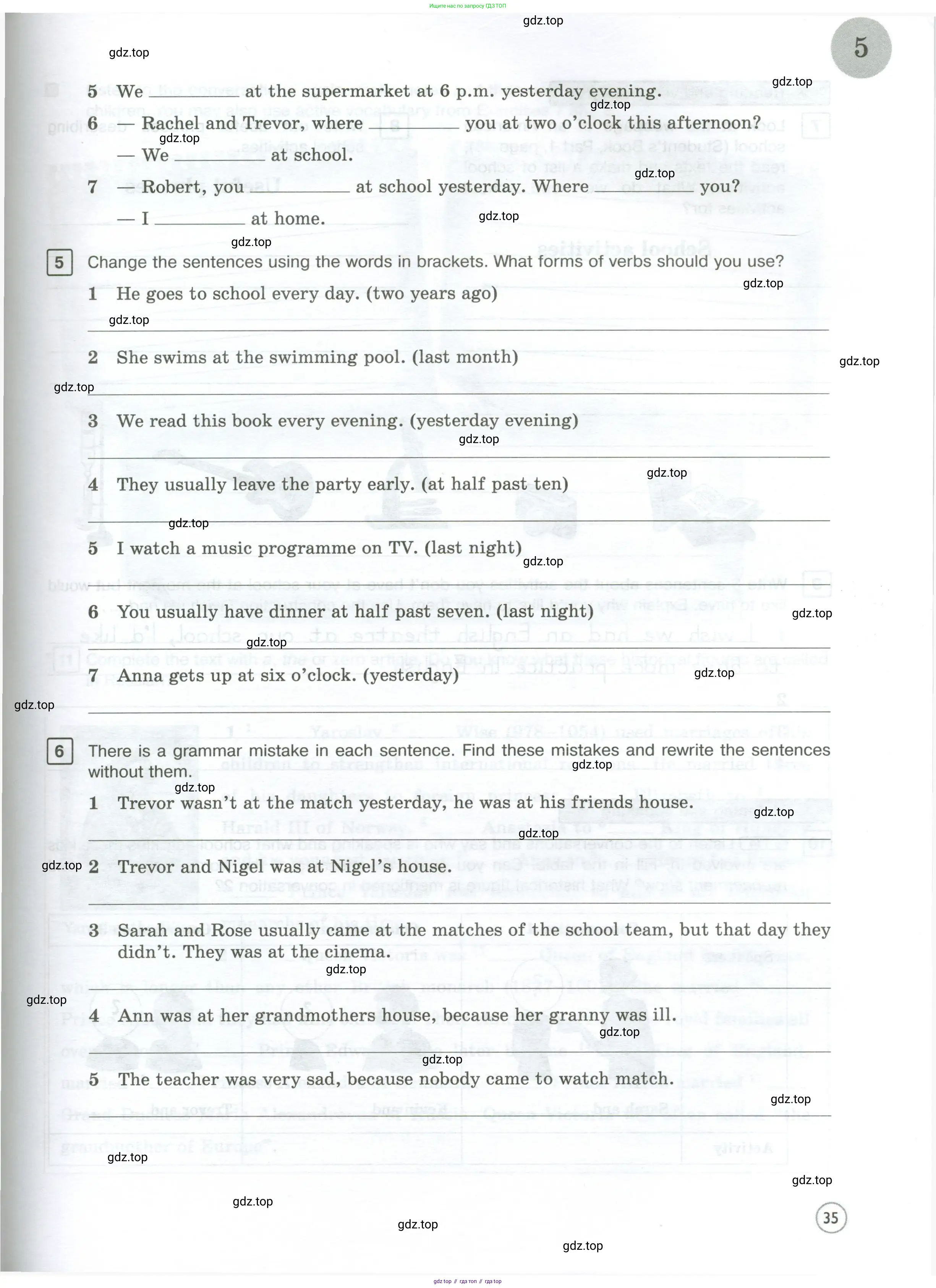 Английский язык (english), 7 класс Рабочая тетрадь (workbook), авторы: Вербицкая Мария Валерьевна (Verbitskaya Maria), Гаярделли Мариса (Gaiardelli Marisa ), Редли Пауль (Radley Paul), Миндрул Ольга Сергеевна (Mindrul Olga), издательство Просвещение, Москва, 2021, белого цвета, страница 35