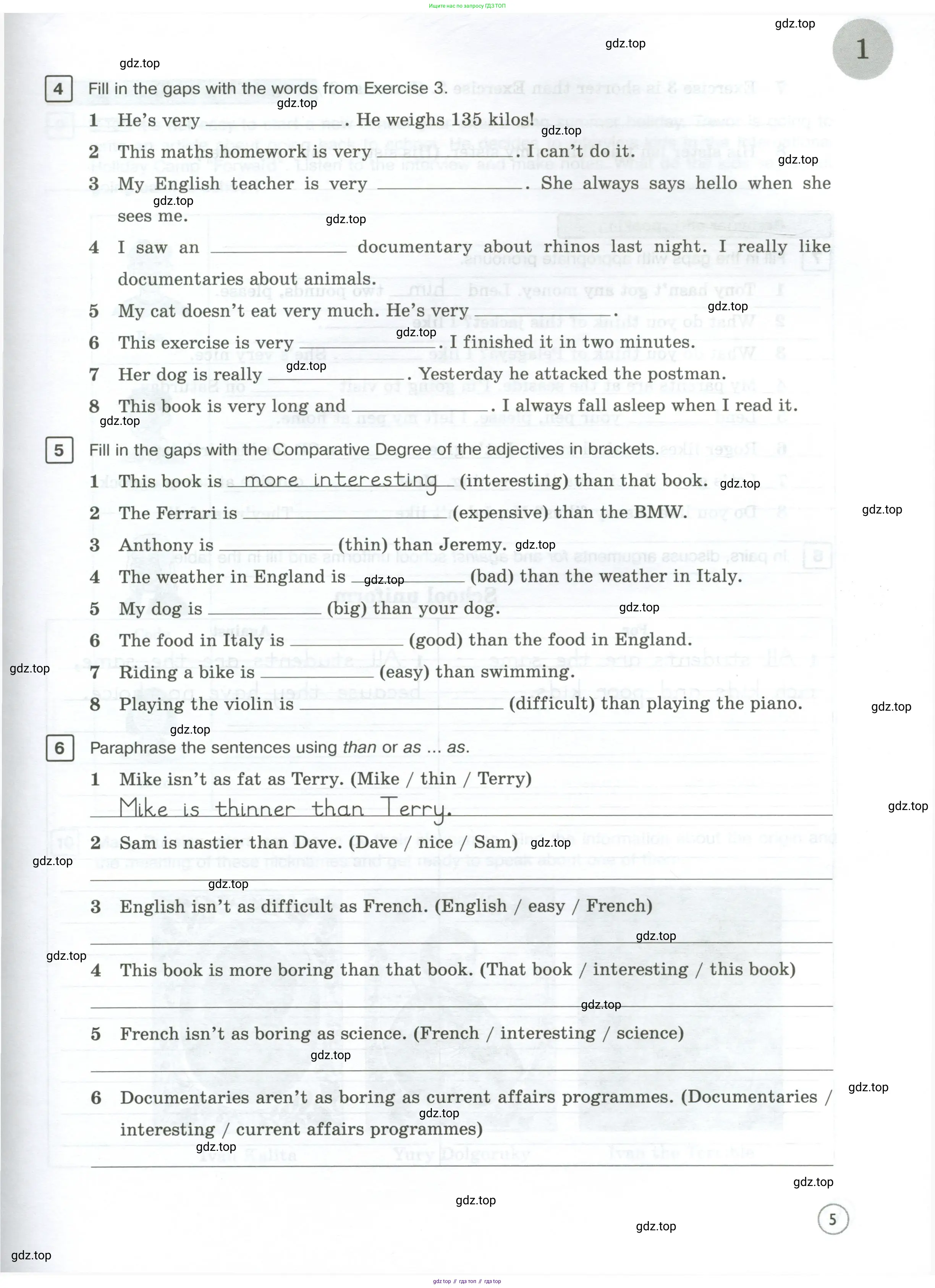 Английский язык (english), 7 класс Рабочая тетрадь (workbook), авторы: Вербицкая Мария Валерьевна (Verbitskaya Maria), Гаярделли Мариса (Gaiardelli Marisa ), Редли Пауль (Radley Paul), Миндрул Ольга Сергеевна (Mindrul Olga), издательство Просвещение, Москва, 2021, белого цвета, страница 5