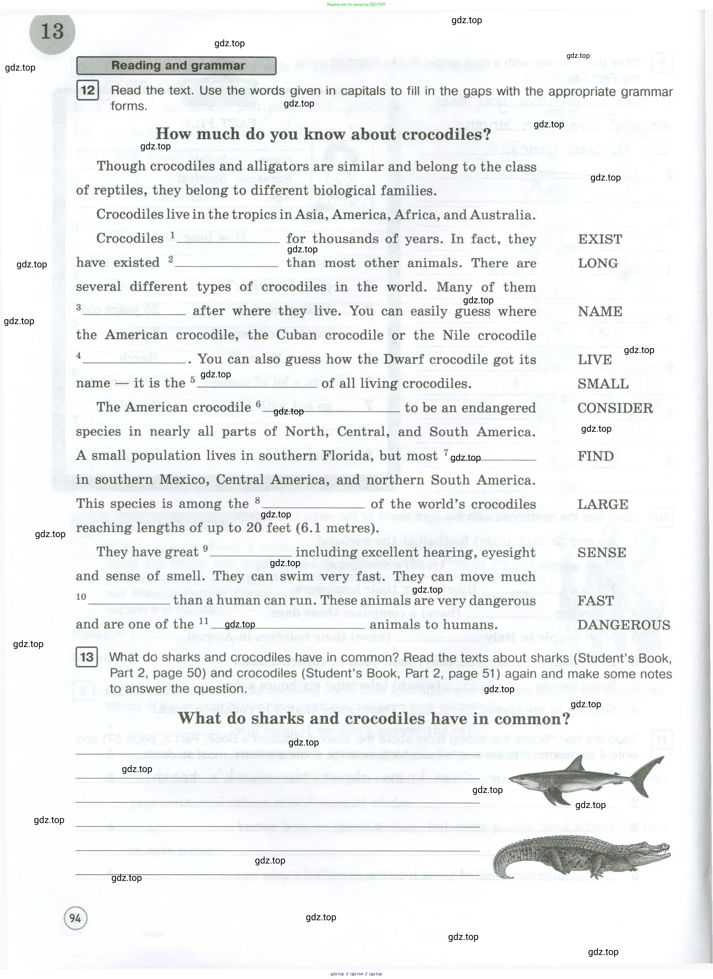 Английский язык (english), 7 класс Рабочая тетрадь (workbook), авторы: Вербицкая Мария Валерьевна (Verbitskaya Maria), Гаярделли Мариса (Gaiardelli Marisa ), Редли Пауль (Radley Paul), Миндрул Ольга Сергеевна (Mindrul Olga), издательство Просвещение, Москва, 2021, белого цвета, страница 94