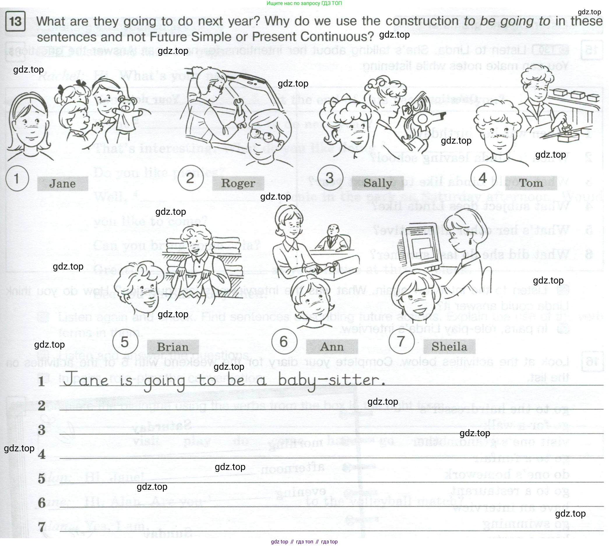 Английский язык (english), 7 класс Рабочая тетрадь (workbook), авторы: Вербицкая Мария Валерьевна (Verbitskaya Maria), Гаярделли Мариса (Gaiardelli Marisa ), Редли Пауль (Radley Paul), Миндрул Ольга Сергеевна (Mindrul Olga), издательство Просвещение, Москва, 2021, белого цвета, страница 77, номер 13, Условие