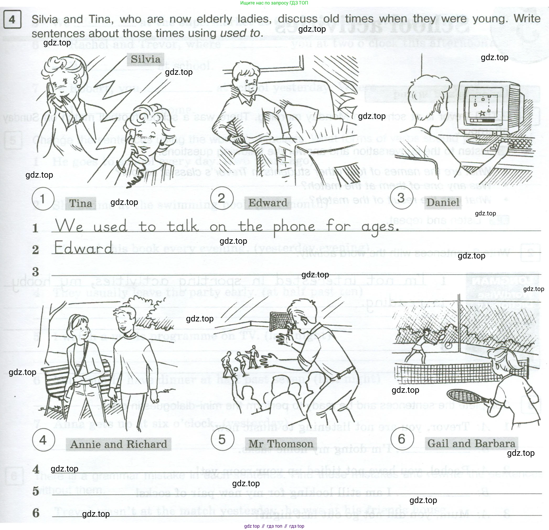 Английский язык (english), 7 класс Рабочая тетрадь (workbook), авторы: Вербицкая Мария Валерьевна (Verbitskaya Maria), Гаярделли Мариса (Gaiardelli Marisa ), Редли Пауль (Radley Paul), Миндрул Ольга Сергеевна (Mindrul Olga), издательство Просвещение, Москва, 2021, белого цвета, страница 33, номер 4, Условие