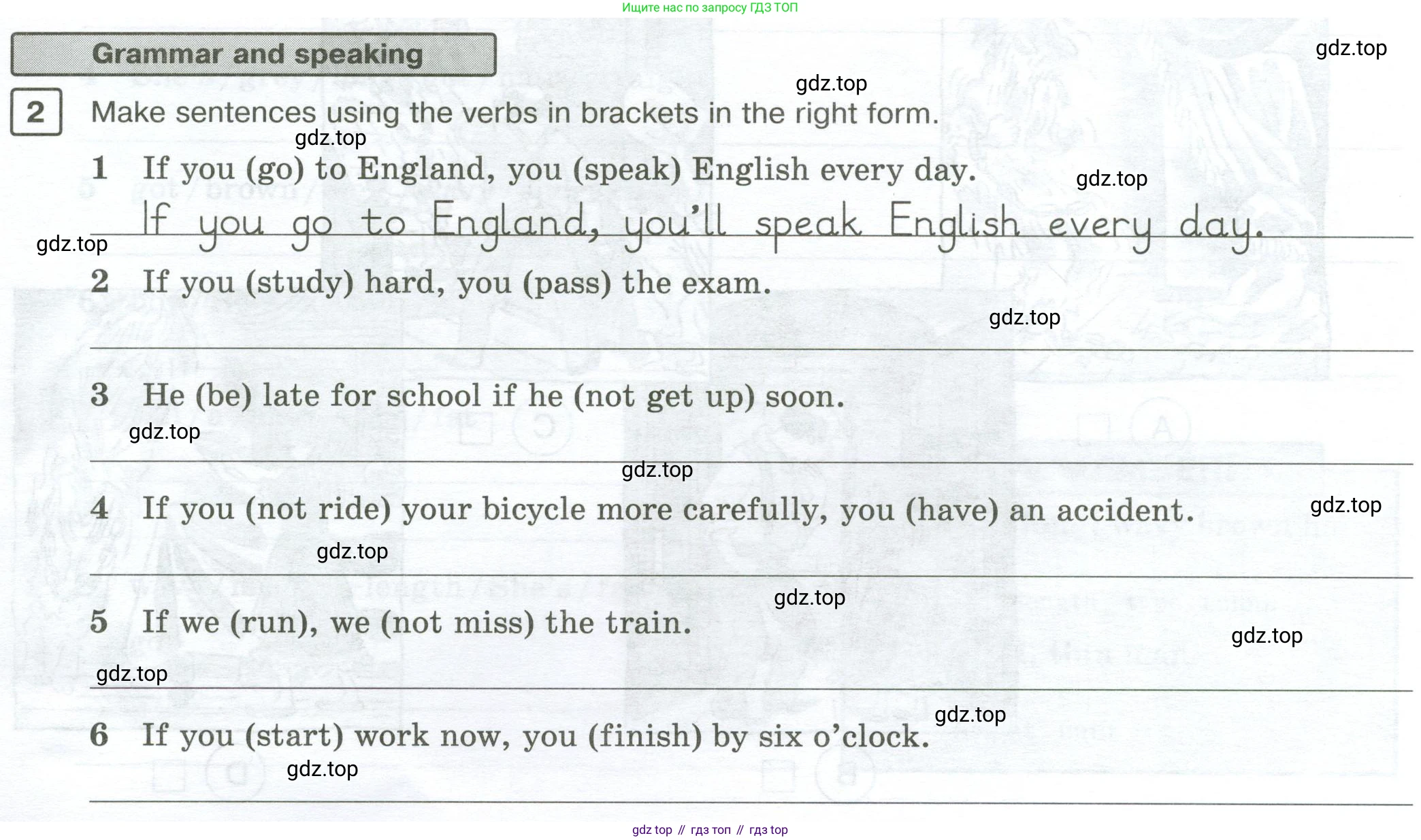 Английский язык (english), 7 класс Рабочая тетрадь (workbook), авторы: Вербицкая Мария Валерьевна (Verbitskaya Maria), Гаярделли Мариса (Gaiardelli Marisa ), Редли Пауль (Radley Paul), Миндрул Ольга Сергеевна (Mindrul Olga), издательство Просвещение, Москва, 2021, белого цвета, страница 58, номер 2, Условие