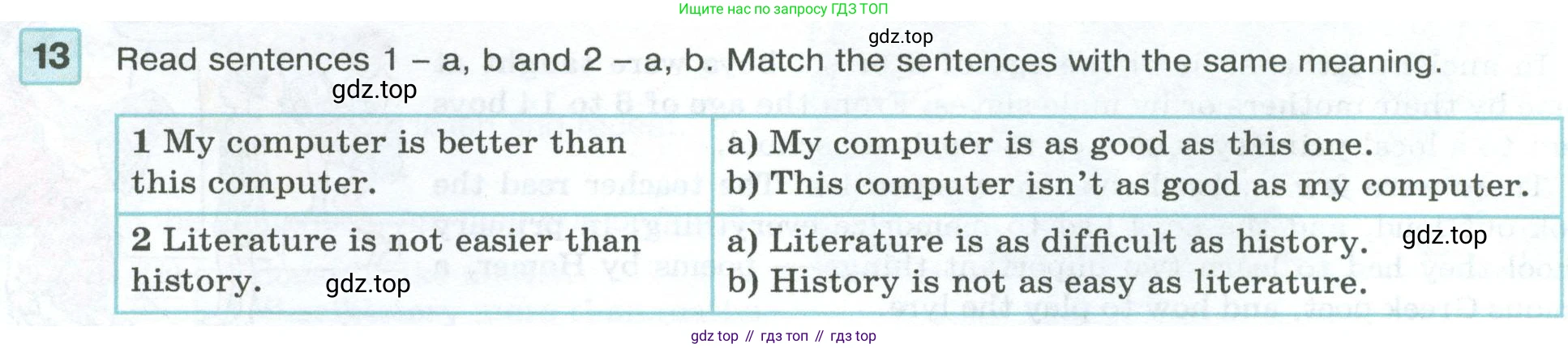 Английский язык (english), 7 класс Учебник (Student's book), авторы: Вербицкая Мария Валерьевна (Verbitskaya Maria), Гаярделли Мариса (Gaiardelli Marisa ), Редли Пауль (Radley Paul), Миндрул Ольга Сергеевна (Mindrul Olga), Савчук Лариса Олеговна (Savchuk Larisa), издательство Просвещение, Москва, 2019, белого цвета, Часть ( Part) 1, страница 8, номер 13, Условие