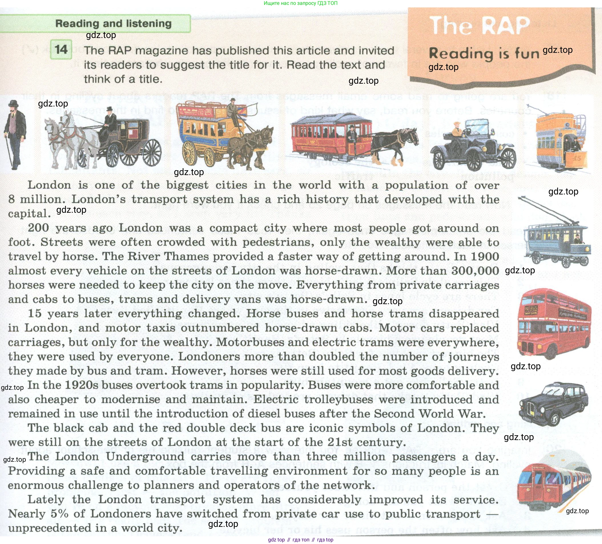 Английский язык (english), 7 класс Учебник (Student's book), авторы: Вербицкая Мария Валерьевна (Verbitskaya Maria), Гаярделли Мариса (Gaiardelli Marisa ), Редли Пауль (Radley Paul), Миндрул Ольга Сергеевна (Mindrul Olga), Савчук Лариса Олеговна (Savchuk Larisa), издательство Просвещение, Москва, 2019, белого цвета, Часть ( Part) 1, страница 23, номер 14, Условие