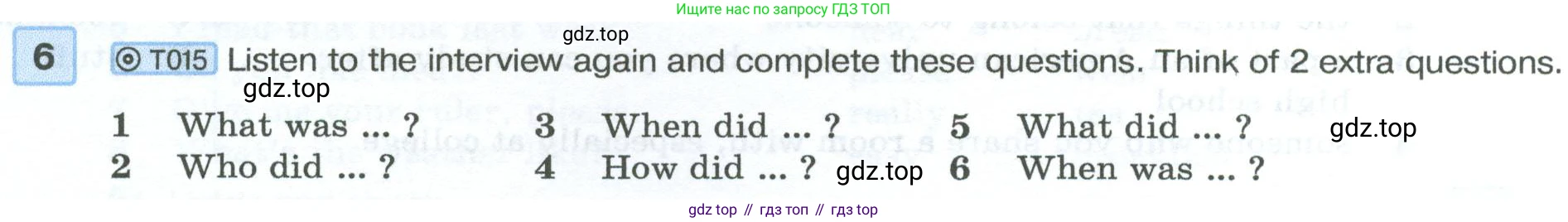 Английский язык (english), 7 класс Учебник (Student's book), авторы: Вербицкая Мария Валерьевна (Verbitskaya Maria), Гаярделли Мариса (Gaiardelli Marisa ), Редли Пауль (Radley Paul), Миндрул Ольга Сергеевна (Mindrul Olga), Савчук Лариса Олеговна (Savchuk Larisa), издательство Просвещение, Москва, 2019, белого цвета, Часть ( Part) 1, страница 27, номер 6, Условие