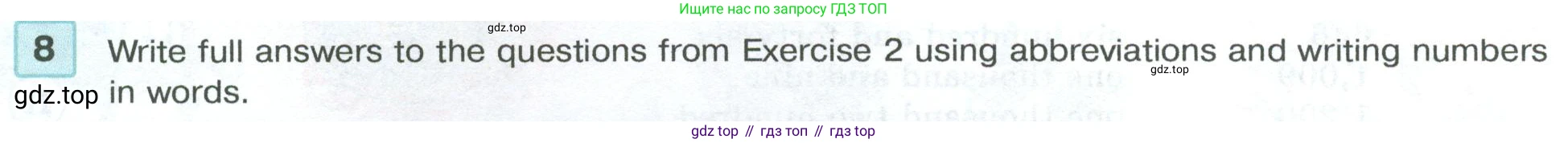 Английский язык (english), 7 класс Учебник (Student's book), авторы: Вербицкая Мария Валерьевна (Verbitskaya Maria), Гаярделли Мариса (Gaiardelli Marisa ), Редли Пауль (Radley Paul), Миндрул Ольга Сергеевна (Mindrul Olga), Савчук Лариса Олеговна (Savchuk Larisa), издательство Просвещение, Москва, 2019, белого цвета, Часть ( Part) 1, страница 36, номер 8, Условие