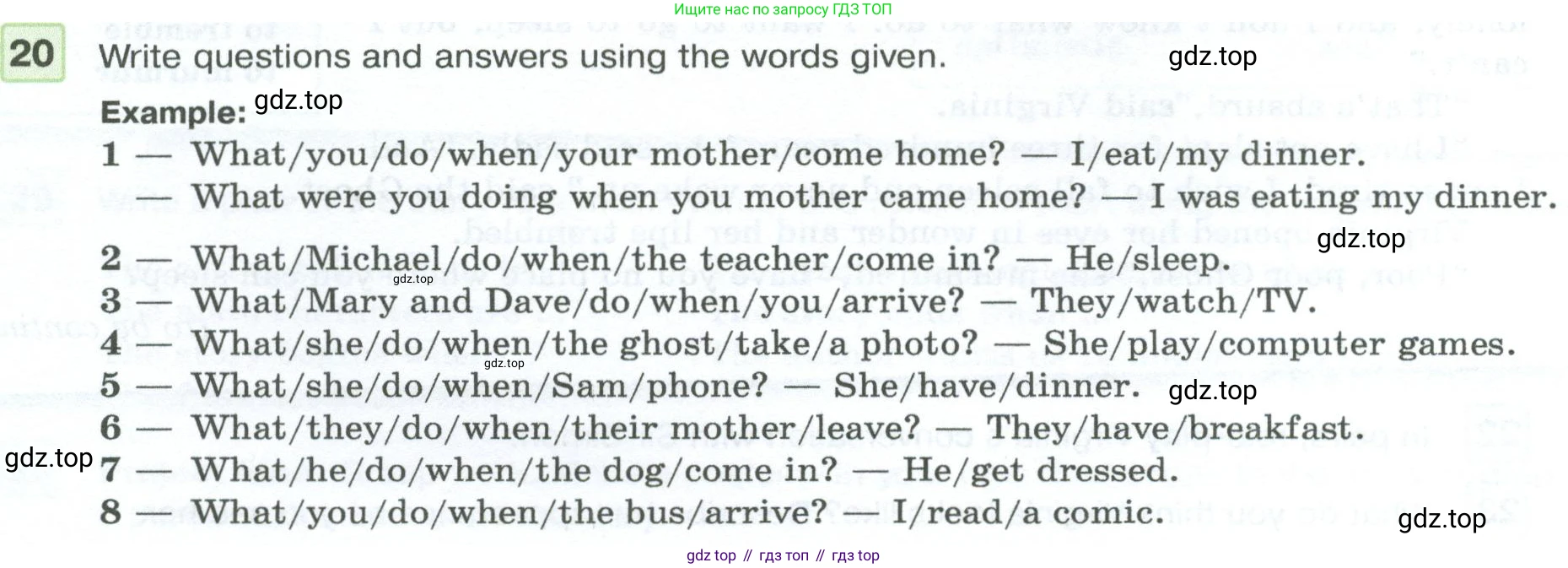 Английский язык (english), 7 класс Учебник (Student's book), авторы: Вербицкая Мария Валерьевна (Verbitskaya Maria), Гаярделли Мариса (Gaiardelli Marisa ), Редли Пауль (Radley Paul), Миндрул Ольга Сергеевна (Mindrul Olga), Савчук Лариса Олеговна (Savchuk Larisa), издательство Просвещение, Москва, 2019, белого цвета, Часть ( Part) 1, страница 75, номер 20, Условие