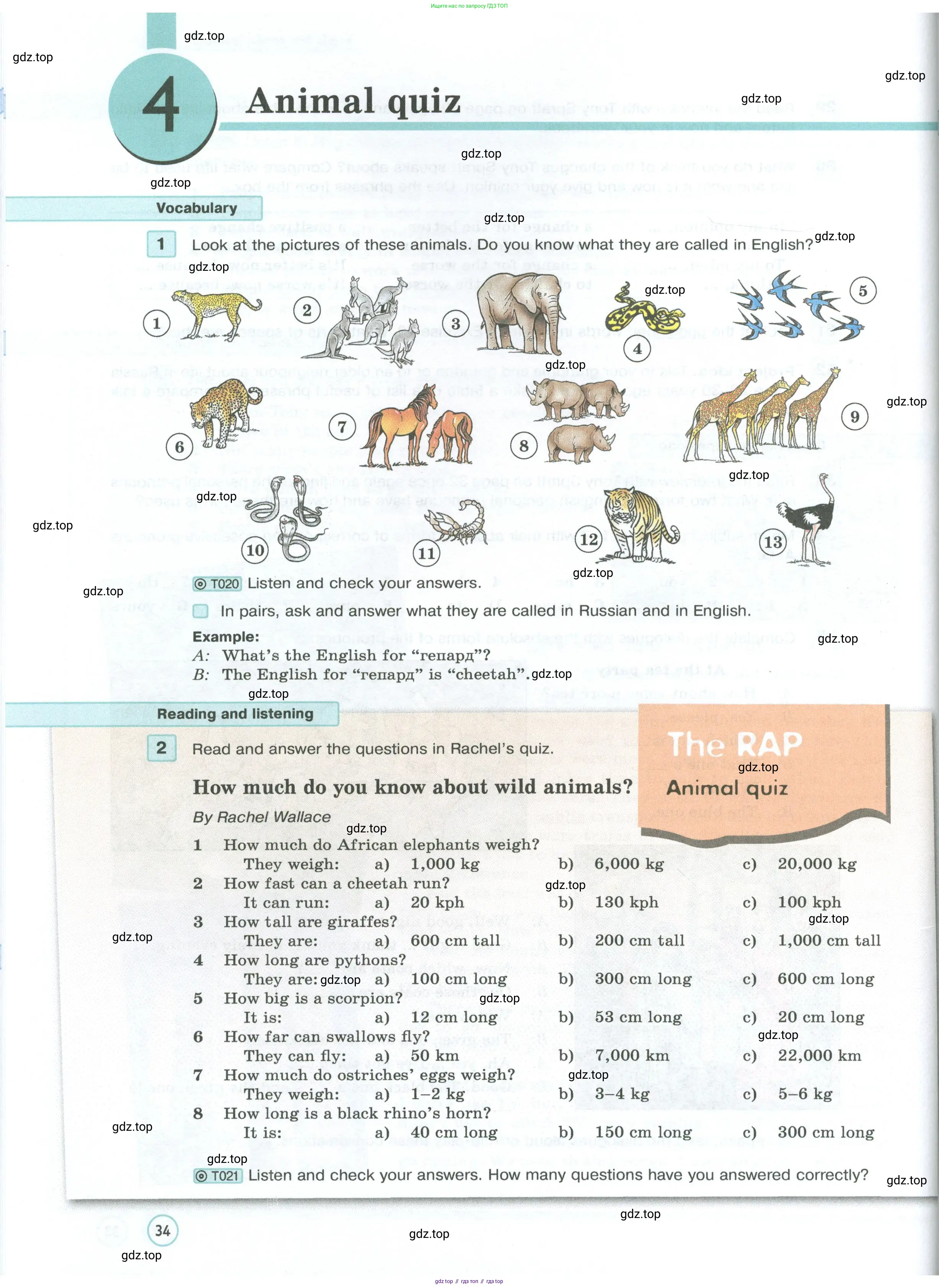 Английский язык (english), 7 класс Учебник (Student's book), авторы: Вербицкая Мария Валерьевна (Verbitskaya Maria), Гаярделли Мариса (Gaiardelli Marisa ), Редли Пауль (Radley Paul), Миндрул Ольга Сергеевна (Mindrul Olga), Савчук Лариса Олеговна (Savchuk Larisa), издательство Просвещение, Москва, 2019, белого цвета, Часть ( Part) 1, страница 34