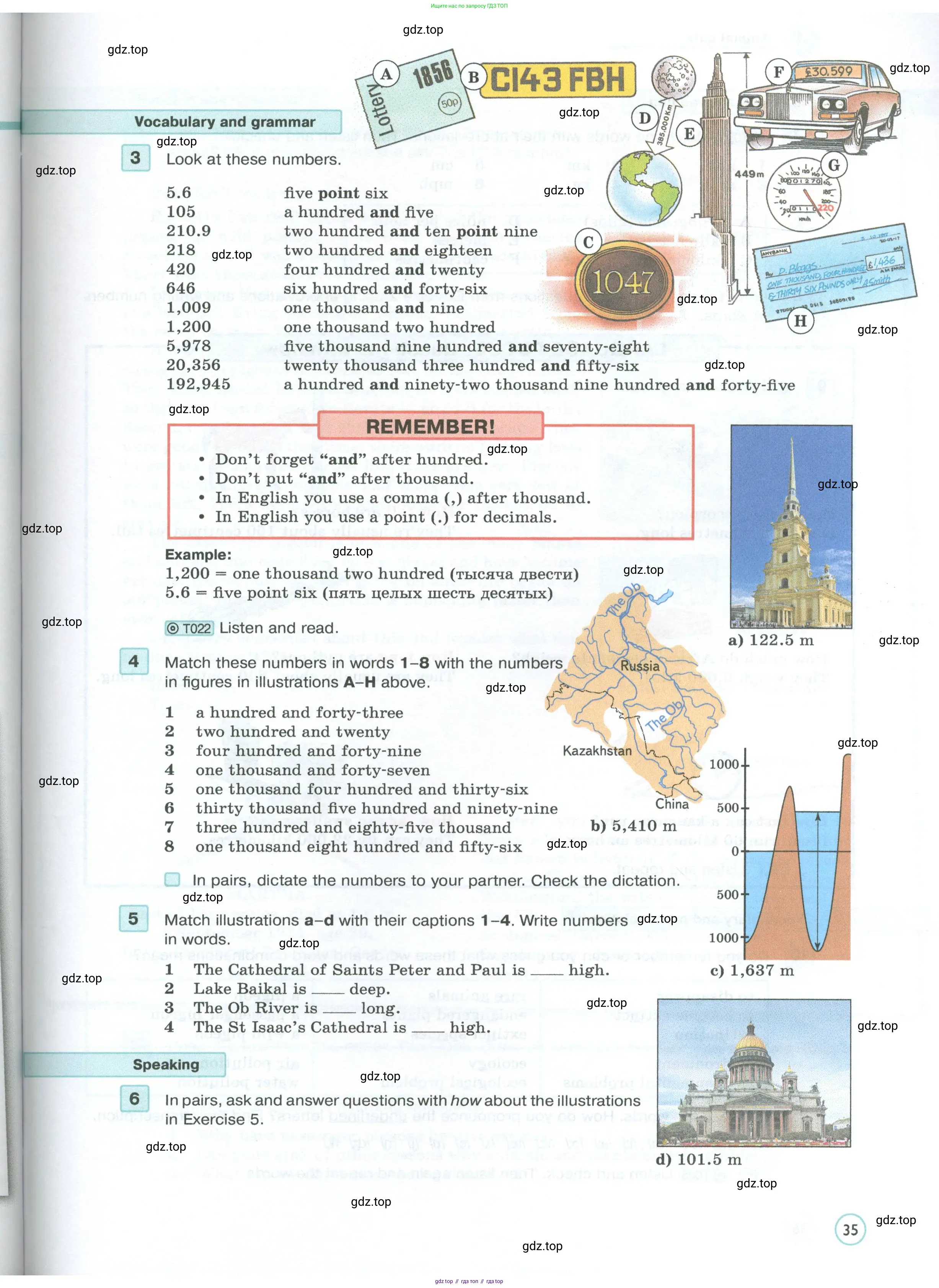 Английский язык (english), 7 класс Учебник (Student's book), авторы: Вербицкая Мария Валерьевна (Verbitskaya Maria), Гаярделли Мариса (Gaiardelli Marisa ), Редли Пауль (Radley Paul), Миндрул Ольга Сергеевна (Mindrul Olga), Савчук Лариса Олеговна (Savchuk Larisa), издательство Просвещение, Москва, 2019, белого цвета, Часть ( Part) 1, страница 35