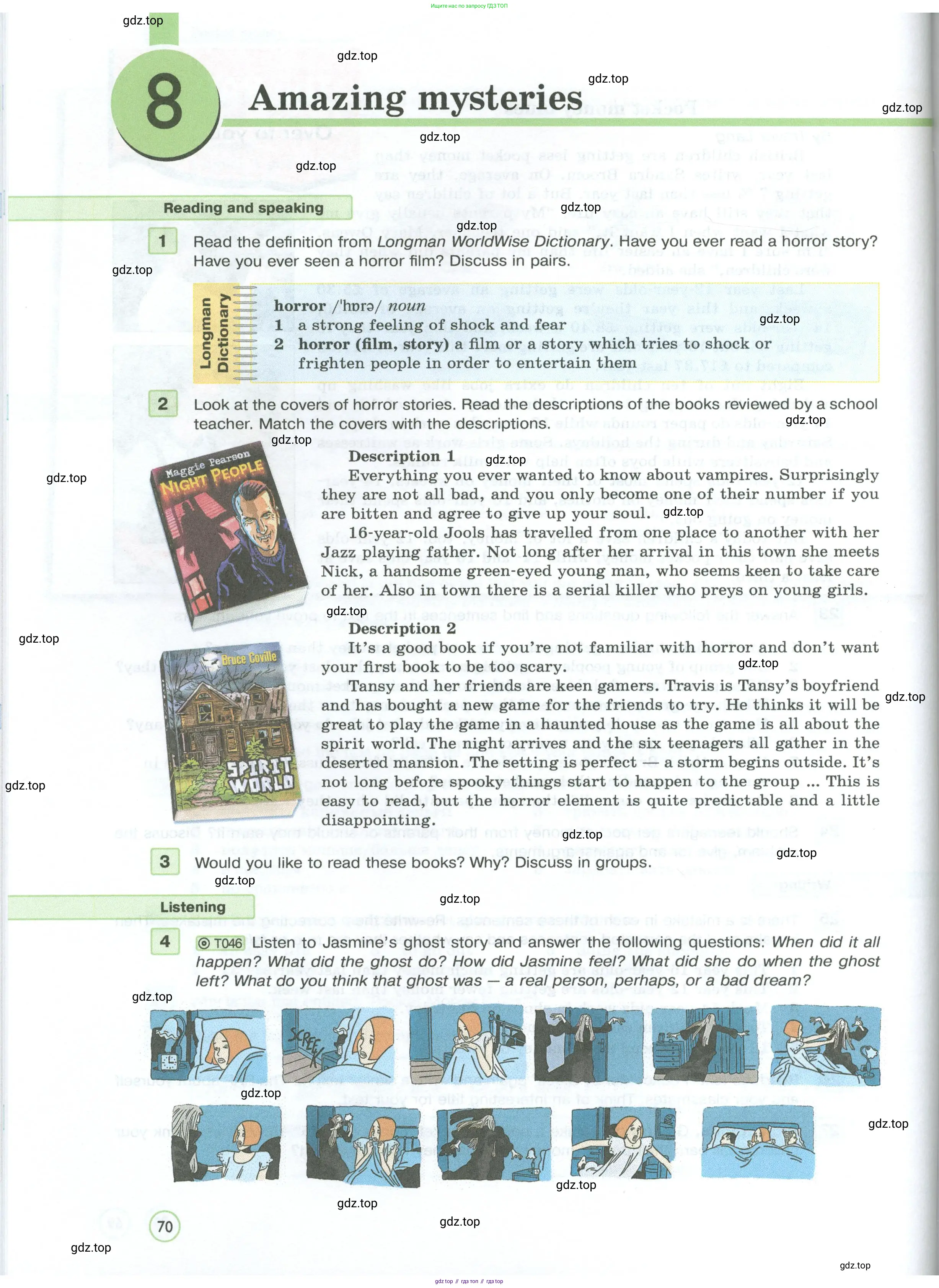Английский язык (english), 7 класс Учебник (Student's book), авторы: Вербицкая Мария Валерьевна (Verbitskaya Maria), Гаярделли Мариса (Gaiardelli Marisa ), Редли Пауль (Radley Paul), Миндрул Ольга Сергеевна (Mindrul Olga), Савчук Лариса Олеговна (Savchuk Larisa), издательство Просвещение, Москва, 2019, белого цвета, Часть ( Part) 1, страница 70