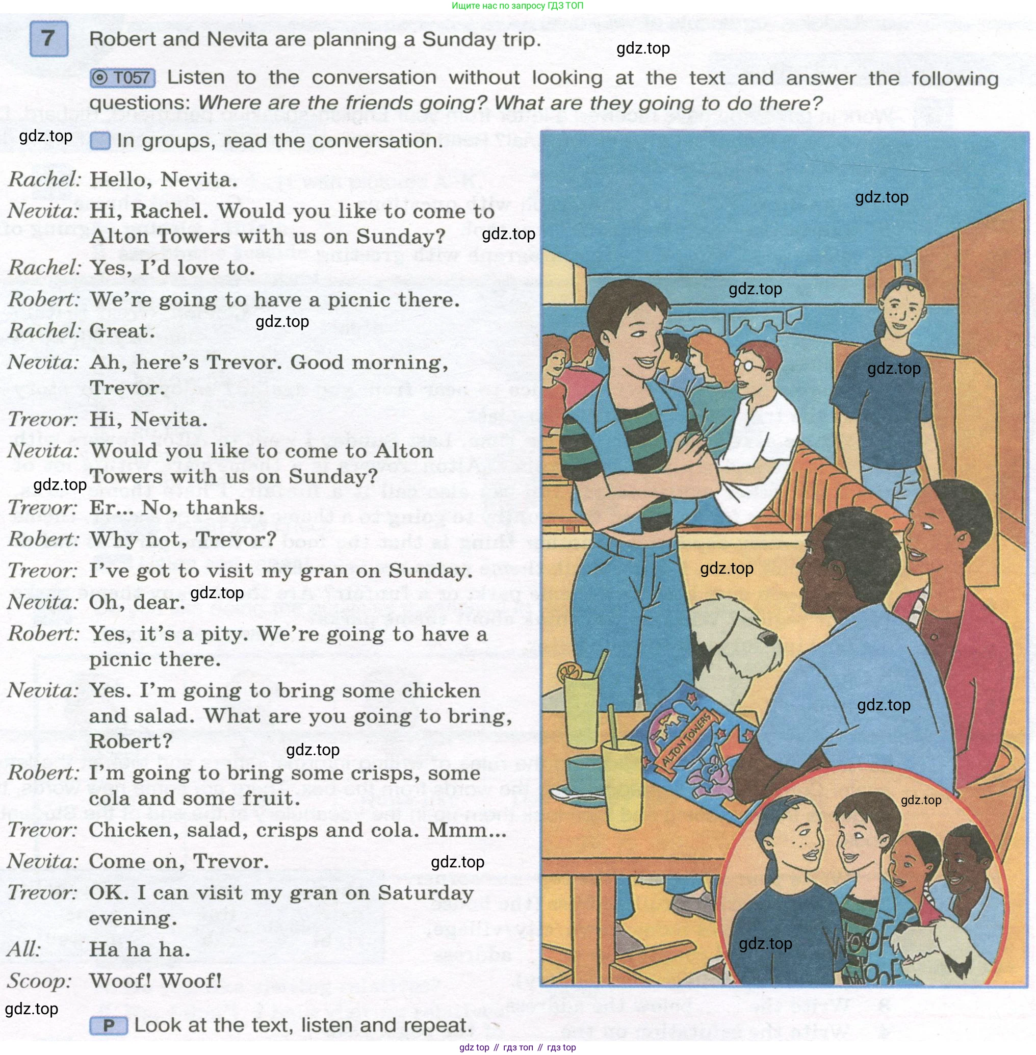 Английский язык (english), 7 класс Учебник (Student's book), авторы: Вербицкая Мария Валерьевна (Verbitskaya Maria), Гаярделли Мариса (Gaiardelli Marisa ), Редли Пауль (Radley Paul), Миндрул Ольга Сергеевна (Mindrul Olga), Савчук Лариса Олеговна (Savchuk Larisa), издательство Просвещение, Москва, 2019, белого цвета, Часть ( Part) 2, страница 6, номер 7, Условие
