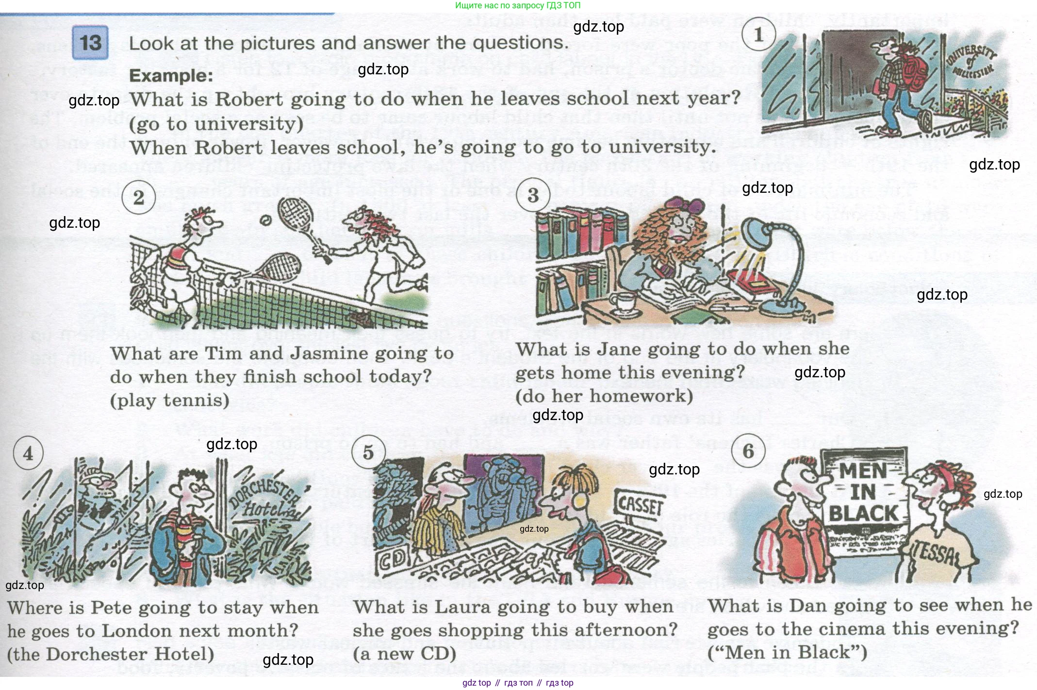 Английский язык (english), 7 класс Учебник (Student's book), авторы: Вербицкая Мария Валерьевна (Verbitskaya Maria), Гаярделли Мариса (Gaiardelli Marisa ), Редли Пауль (Radley Paul), Миндрул Ольга Сергеевна (Mindrul Olga), Савчук Лариса Олеговна (Savchuk Larisa), издательство Просвещение, Москва, 2019, белого цвета, Часть ( Part) 2, страница 37, номер 13, Условие