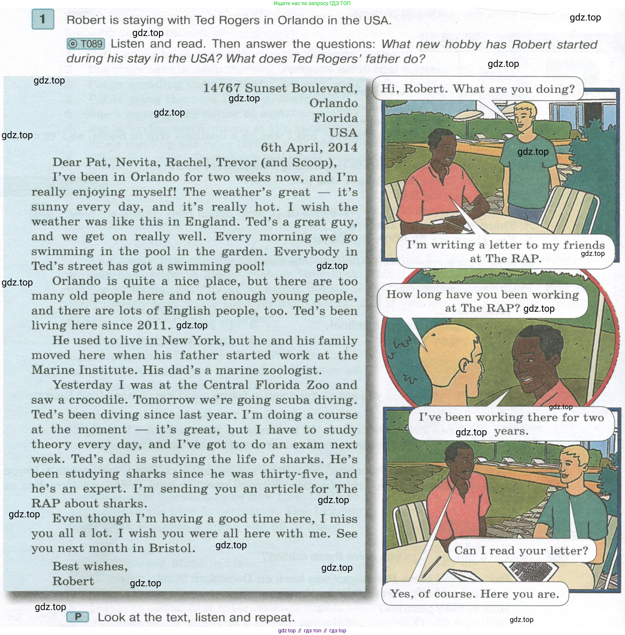 Английский язык (english), 7 класс Учебник (Student's book), авторы: Вербицкая Мария Валерьевна (Verbitskaya Maria), Гаярделли Мариса (Gaiardelli Marisa ), Редли Пауль (Radley Paul), Миндрул Ольга Сергеевна (Mindrul Olga), Савчук Лариса Олеговна (Savchuk Larisa), издательство Просвещение, Москва, 2019, белого цвета, Часть ( Part) 2, страница 46, номер 1, Условие