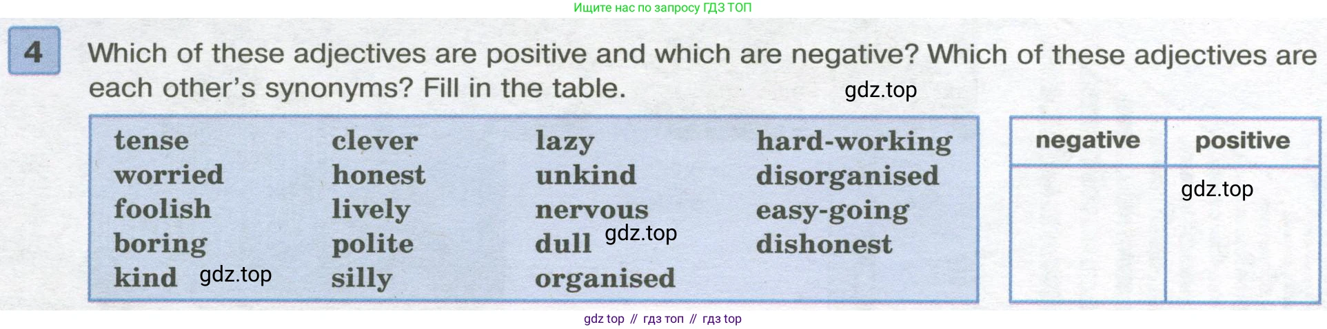 Английский язык (english), 7 класс Учебник (Student's book), авторы: Вербицкая Мария Валерьевна (Verbitskaya Maria), Гаярделли Мариса (Gaiardelli Marisa ), Редли Пауль (Radley Paul), Миндрул Ольга Сергеевна (Mindrul Olga), Савчук Лариса Олеговна (Savchuk Larisa), издательство Просвещение, Москва, 2019, белого цвета, Часть ( Part) 2, страница 68, номер 4, Условие