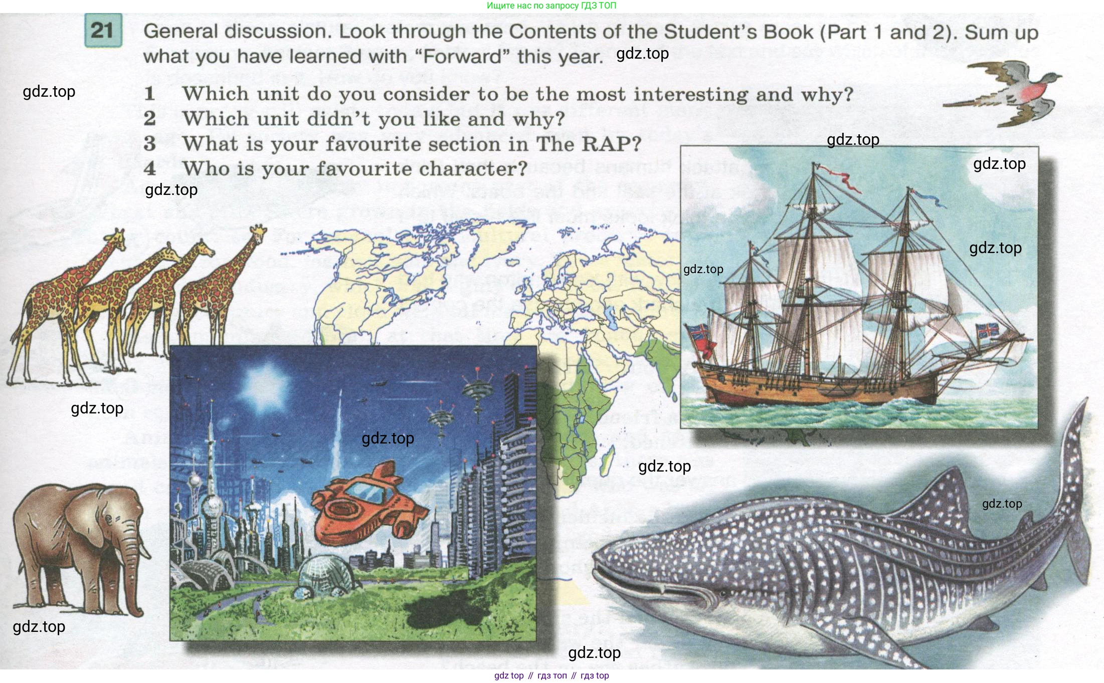 Английский язык (english), 7 класс Учебник (Student's book), авторы: Вербицкая Мария Валерьевна (Verbitskaya Maria), Гаярделли Мариса (Gaiardelli Marisa ), Редли Пауль (Radley Paul), Миндрул Ольга Сергеевна (Mindrul Olga), Савчук Лариса Олеговна (Savchuk Larisa), издательство Просвещение, Москва, 2019, белого цвета, Часть ( Part) 2, страница 83, номер 21, Условие