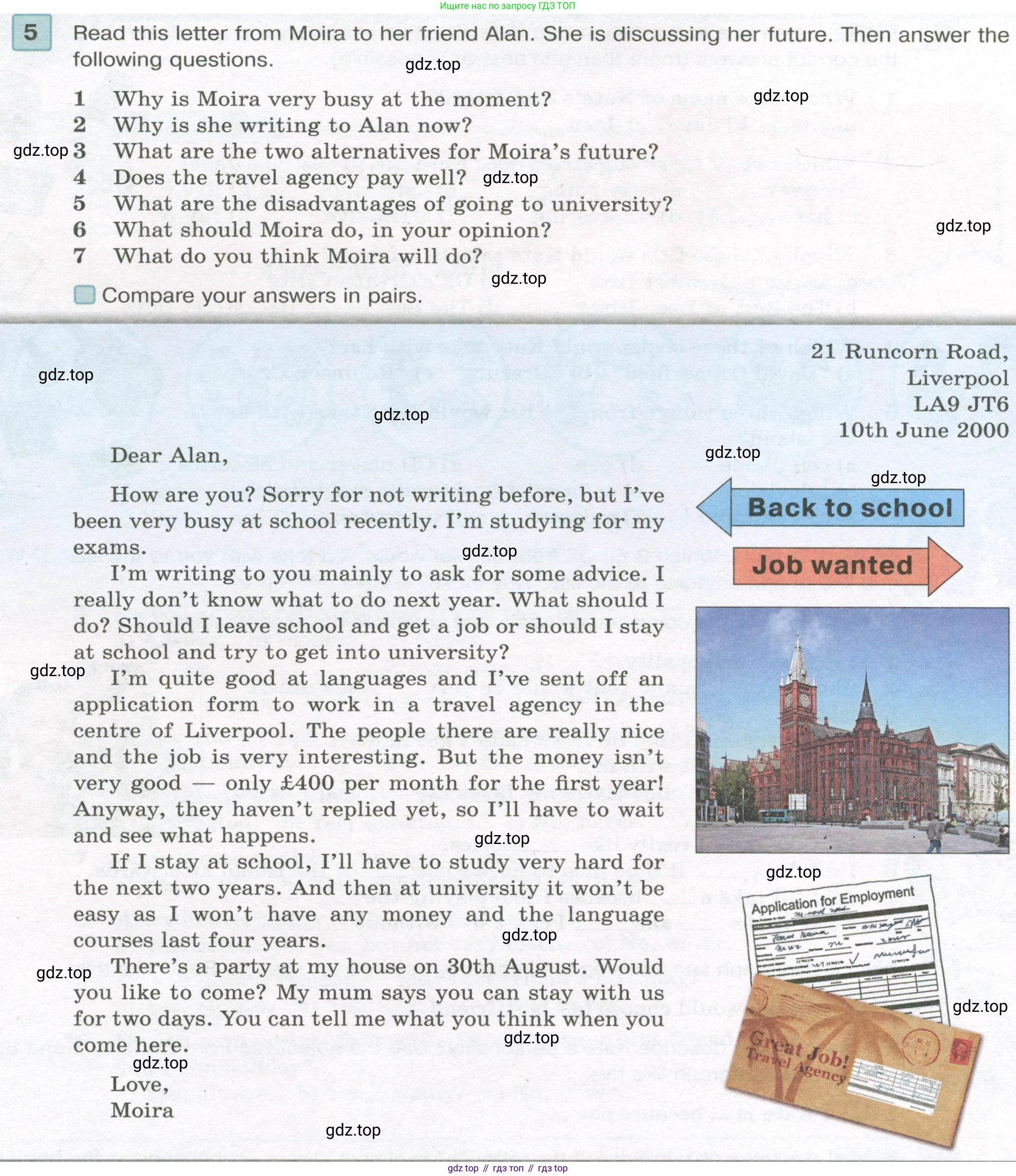 Английский язык (english), 7 класс Учебник (Student's book), авторы: Вербицкая Мария Валерьевна (Verbitskaya Maria), Гаярделли Мариса (Gaiardelli Marisa ), Редли Пауль (Radley Paul), Миндрул Ольга Сергеевна (Mindrul Olga), Савчук Лариса Олеговна (Savchuk Larisa), издательство Просвещение, Москва, 2019, белого цвета, Часть ( Part) 2, страница 78, номер 5, Условие