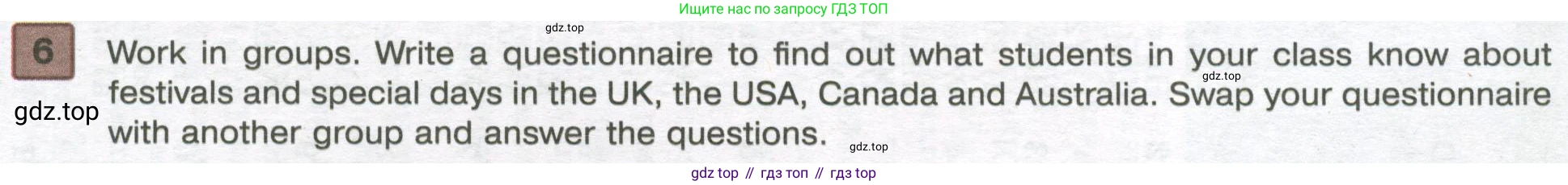 Английский язык (english), 7 класс Учебник (Student's book), авторы: Вербицкая Мария Валерьевна (Verbitskaya Maria), Гаярделли Мариса (Gaiardelli Marisa ), Редли Пауль (Radley Paul), Миндрул Ольга Сергеевна (Mindrul Olga), Савчук Лариса Олеговна (Savchuk Larisa), издательство Просвещение, Москва, 2019, белого цвета, Часть ( Part) 2, страница 85, номер 6, Условие