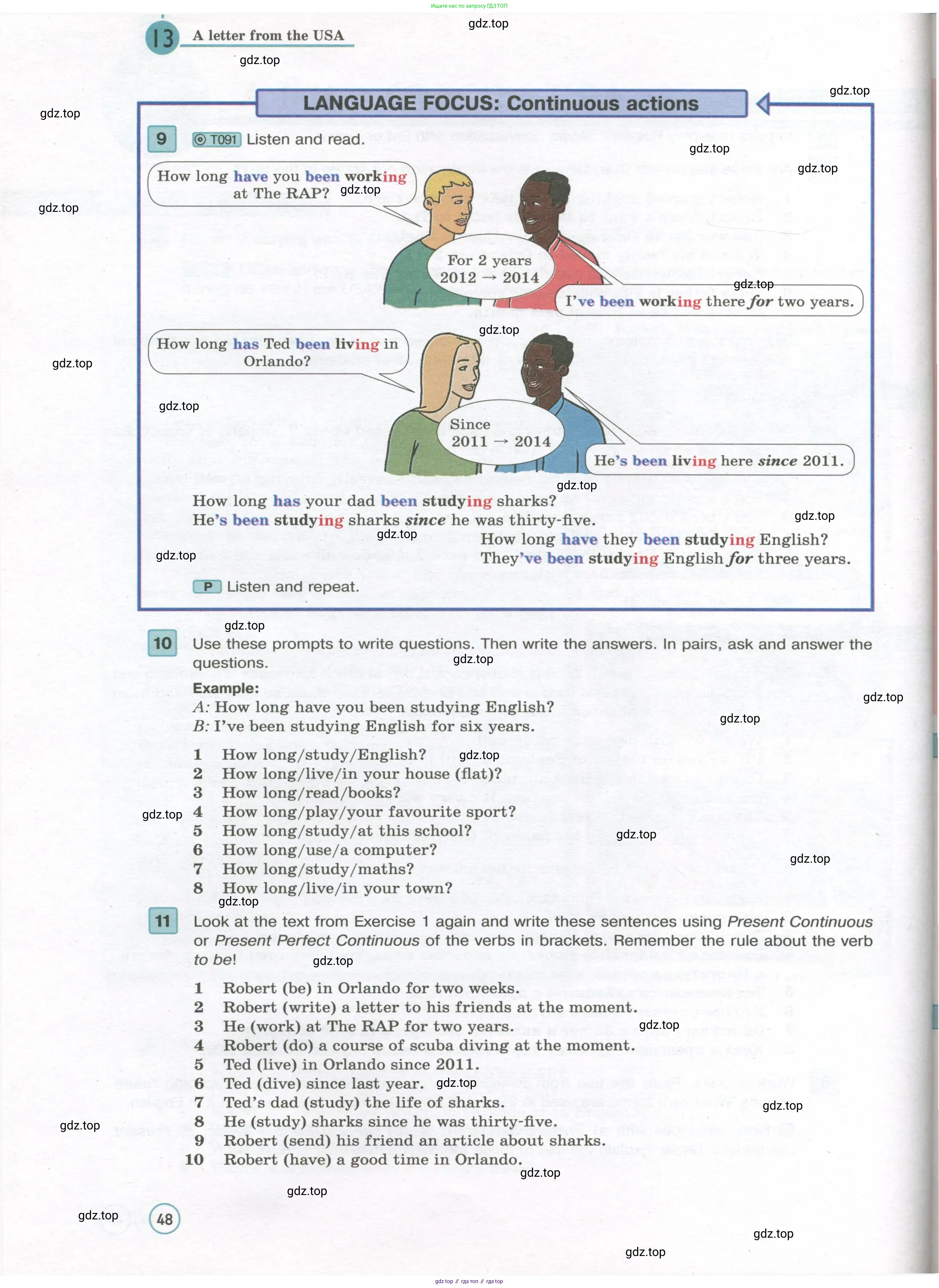Английский язык (english), 7 класс Учебник (Student's book), авторы: Вербицкая Мария Валерьевна (Verbitskaya Maria), Гаярделли Мариса (Gaiardelli Marisa ), Редли Пауль (Radley Paul), Миндрул Ольга Сергеевна (Mindrul Olga), Савчук Лариса Олеговна (Savchuk Larisa), издательство Просвещение, Москва, 2019, белого цвета, Часть ( Part) 1, страница 48